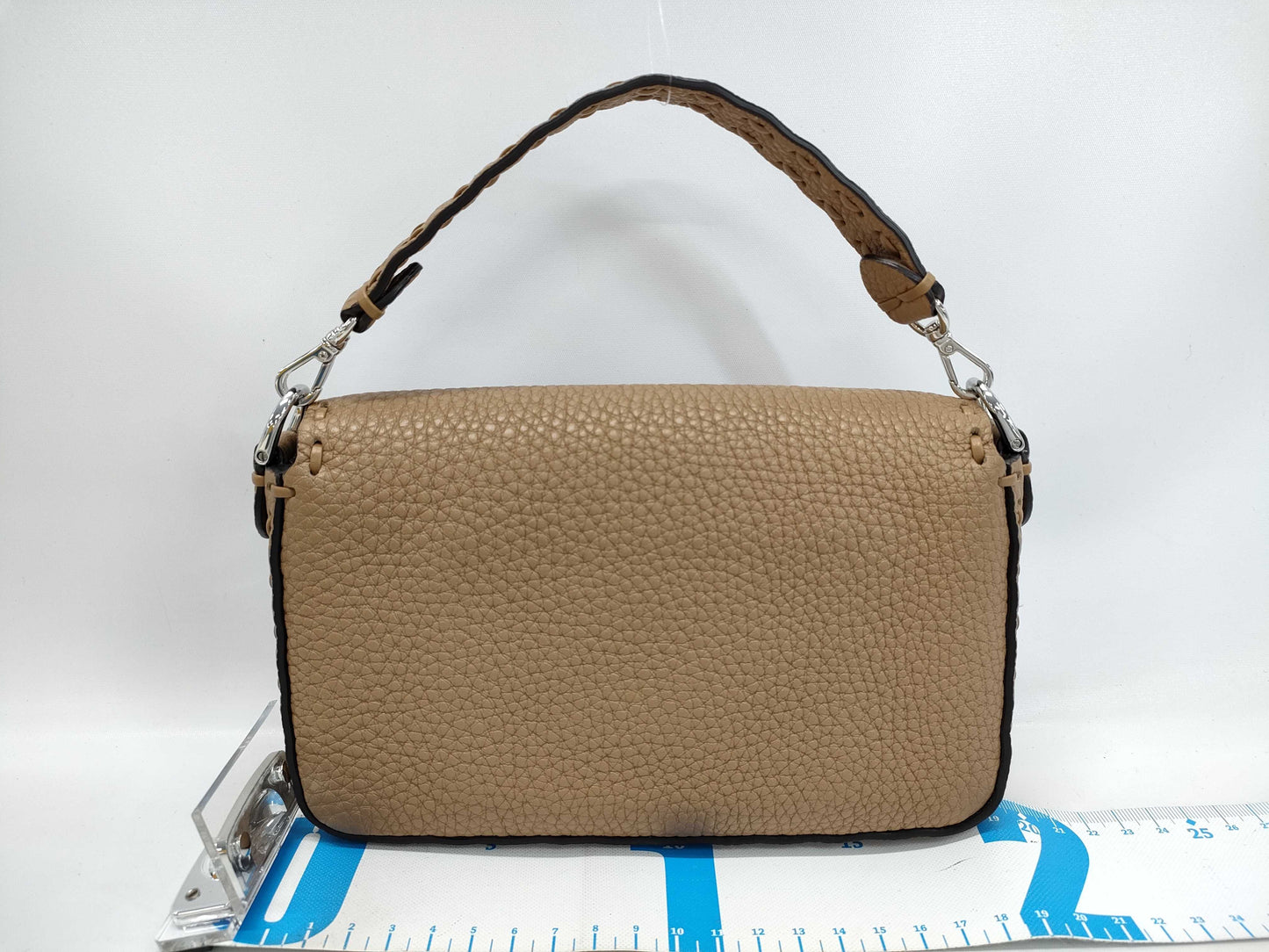 FENDI Mini Bucket Selleria Leather Shoulder Bag 8BS017/49-62-38533 Brown Bag