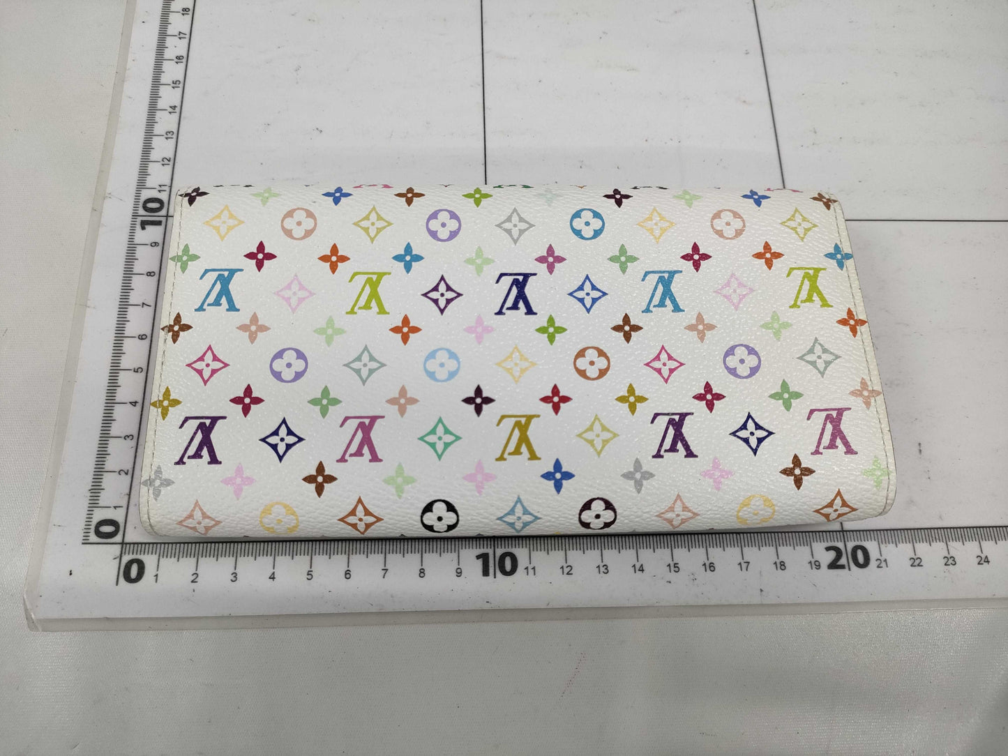 LOUIS VUITTON Monogram Multicolore Sarah Portefeuille M93744/TH1029 Wallet