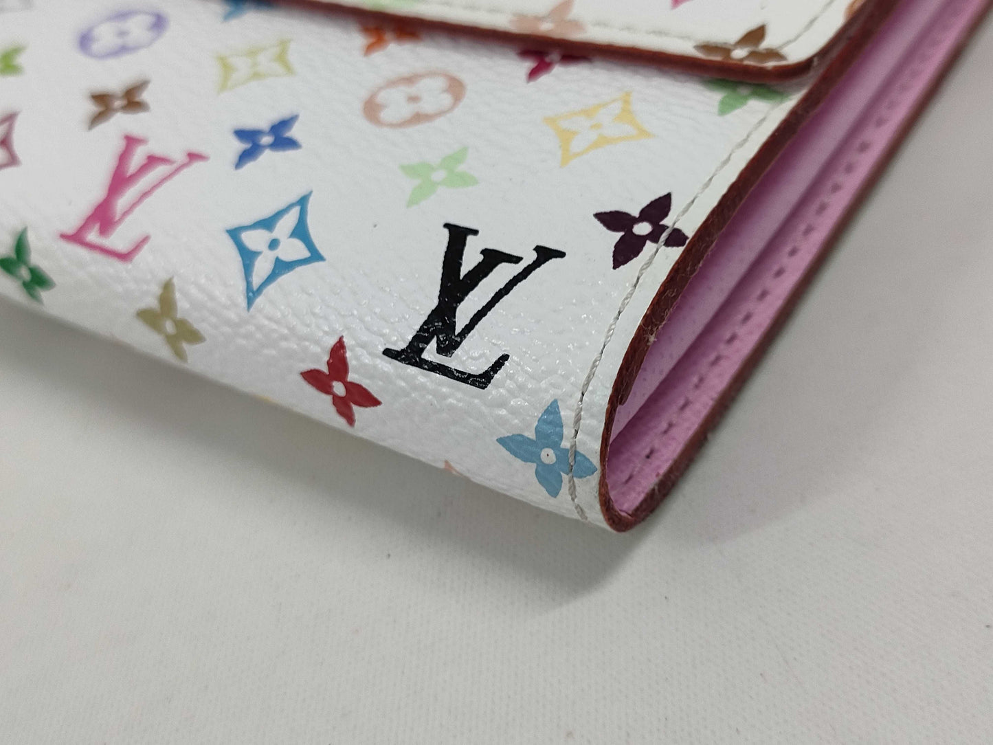 LOUIS VUITTON Monogram Multicolore Sarah Portefeuille M93744/TH1029 Wallet
