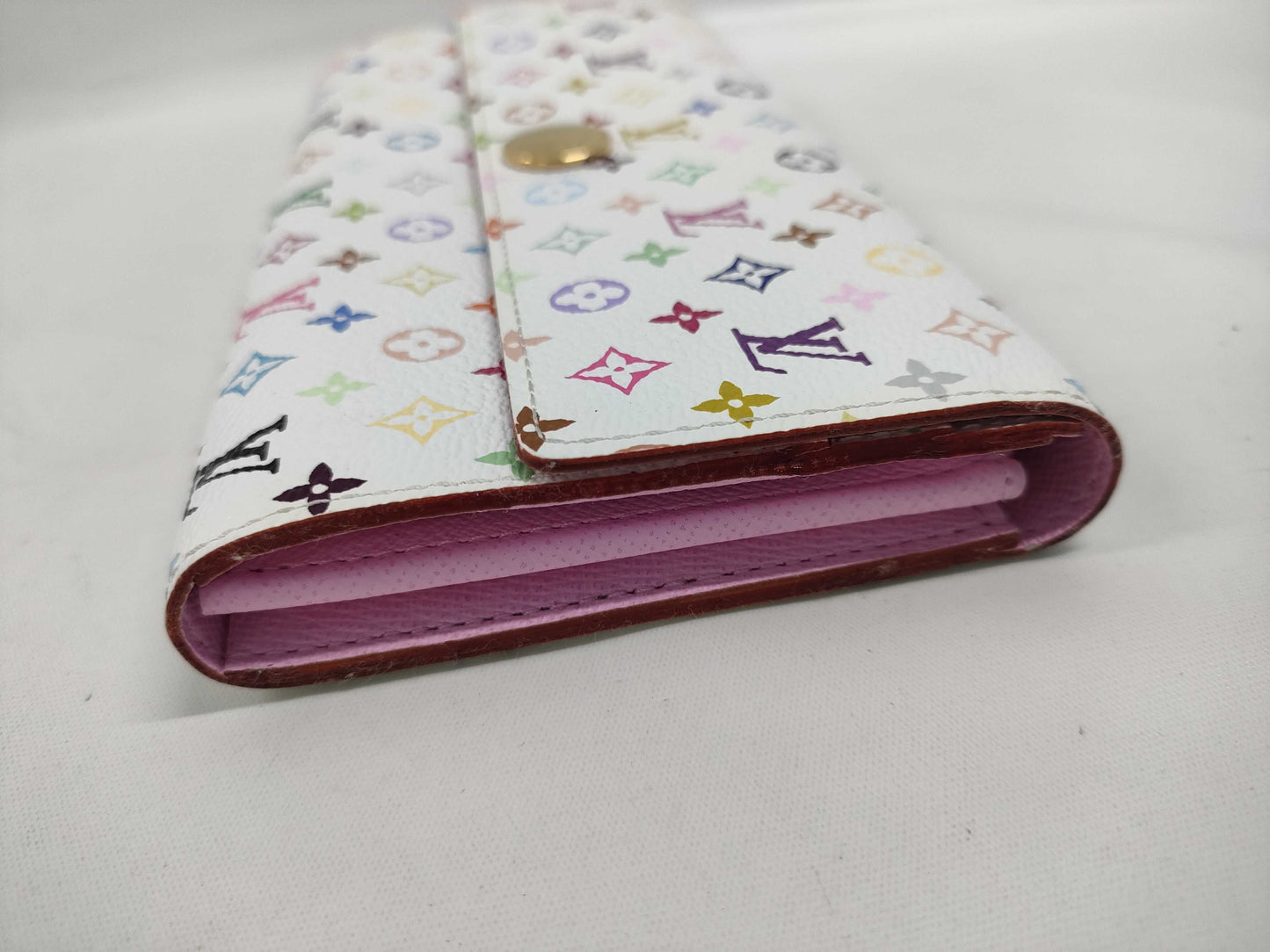LOUIS VUITTON Monogram Multicolore Sarah Portefeuille M93744/TH1029 Wallet
