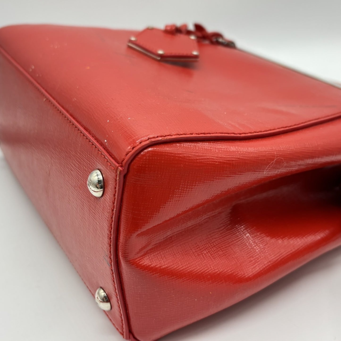 FENDI Toujours 2-Way Shoulder Handbag Red