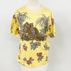 HERMES JUNGLE LOVE Leopard Yellow T-shirt