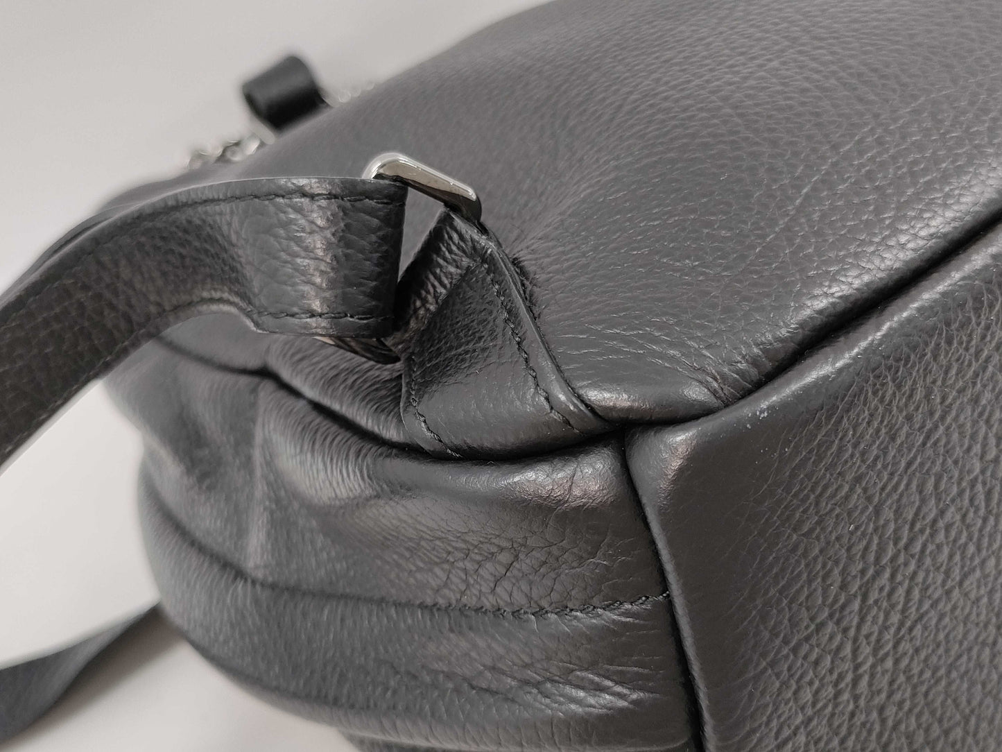 FURLA Mini Backpack with Studs, Black