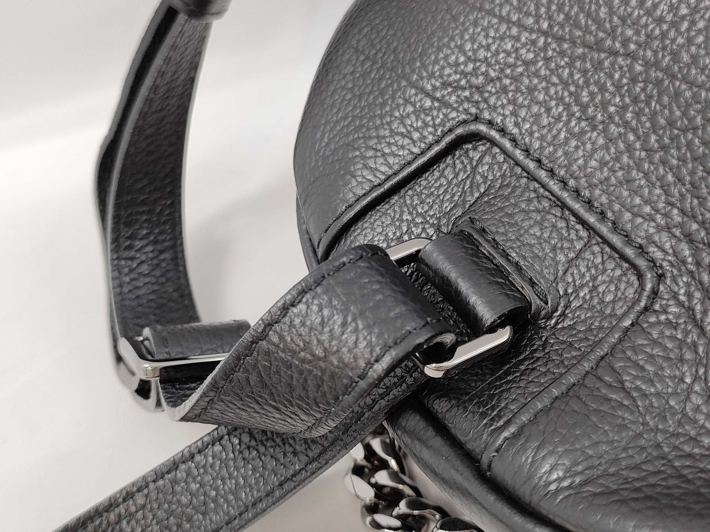 FURLA Mini Backpack with Studs, Black