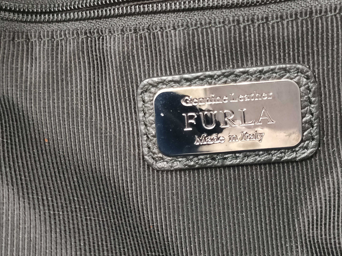 FURLA Mini Backpack with Studs, Black