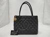 CHANEL Caviar Reissue Tote Bag, Black, 7873414