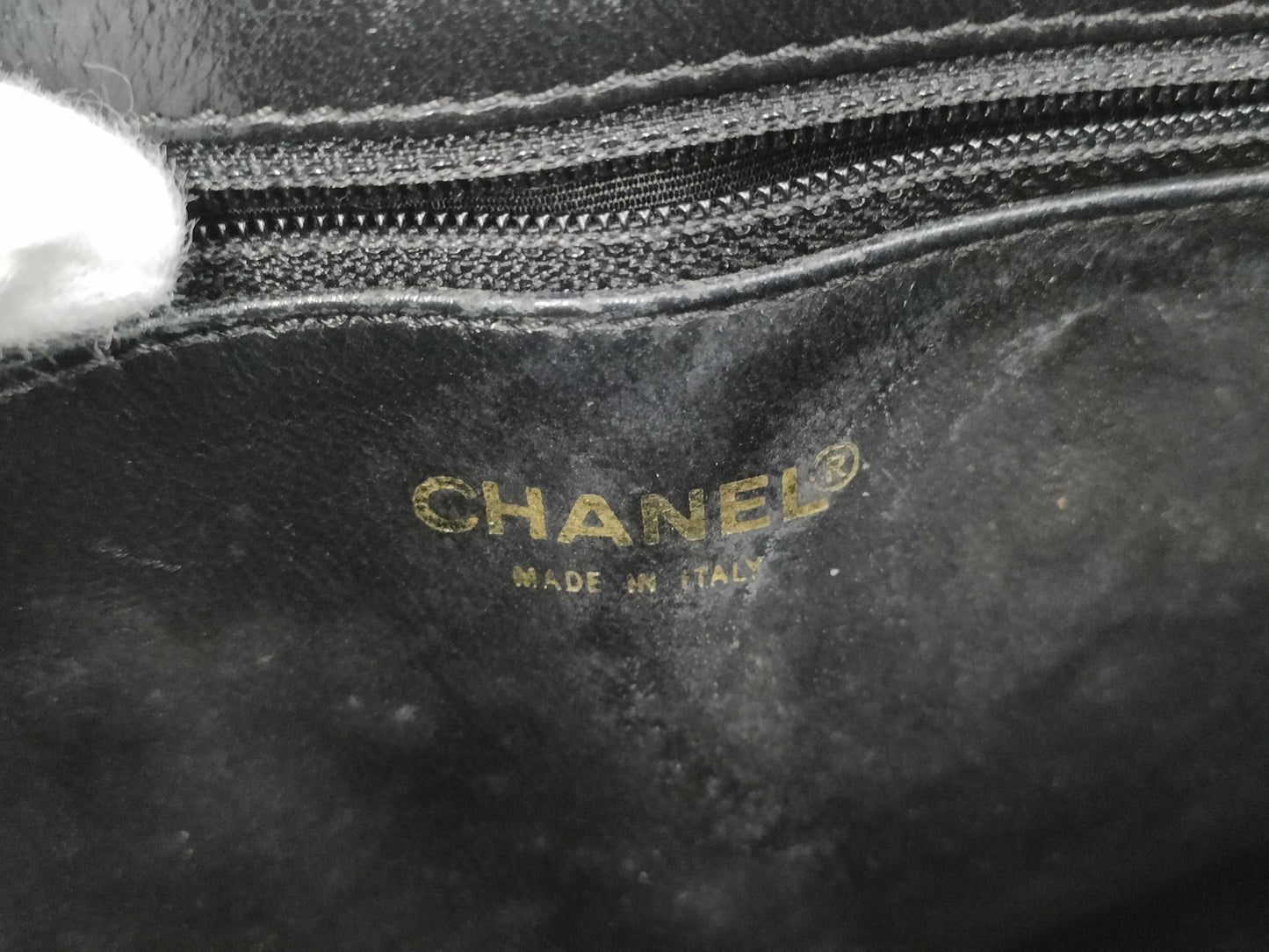 CHANEL Caviar Reissue Tote Bag, Black, 7873414