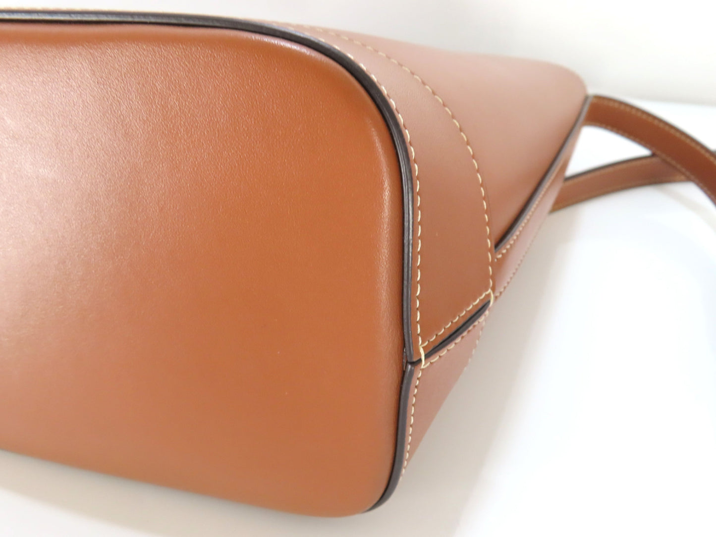 CELINE Triomphe Cuir Bucket A-Rank Shoulder Bag