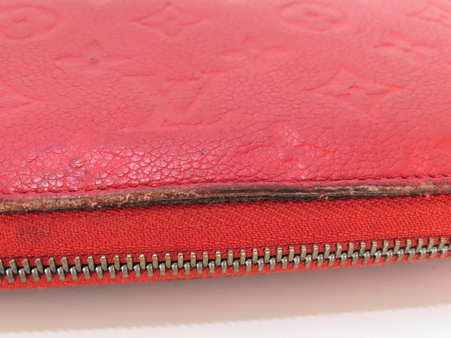 LOUIS VUITTON Monogram Empreinte Zippy Wallet SP1135 Wallet