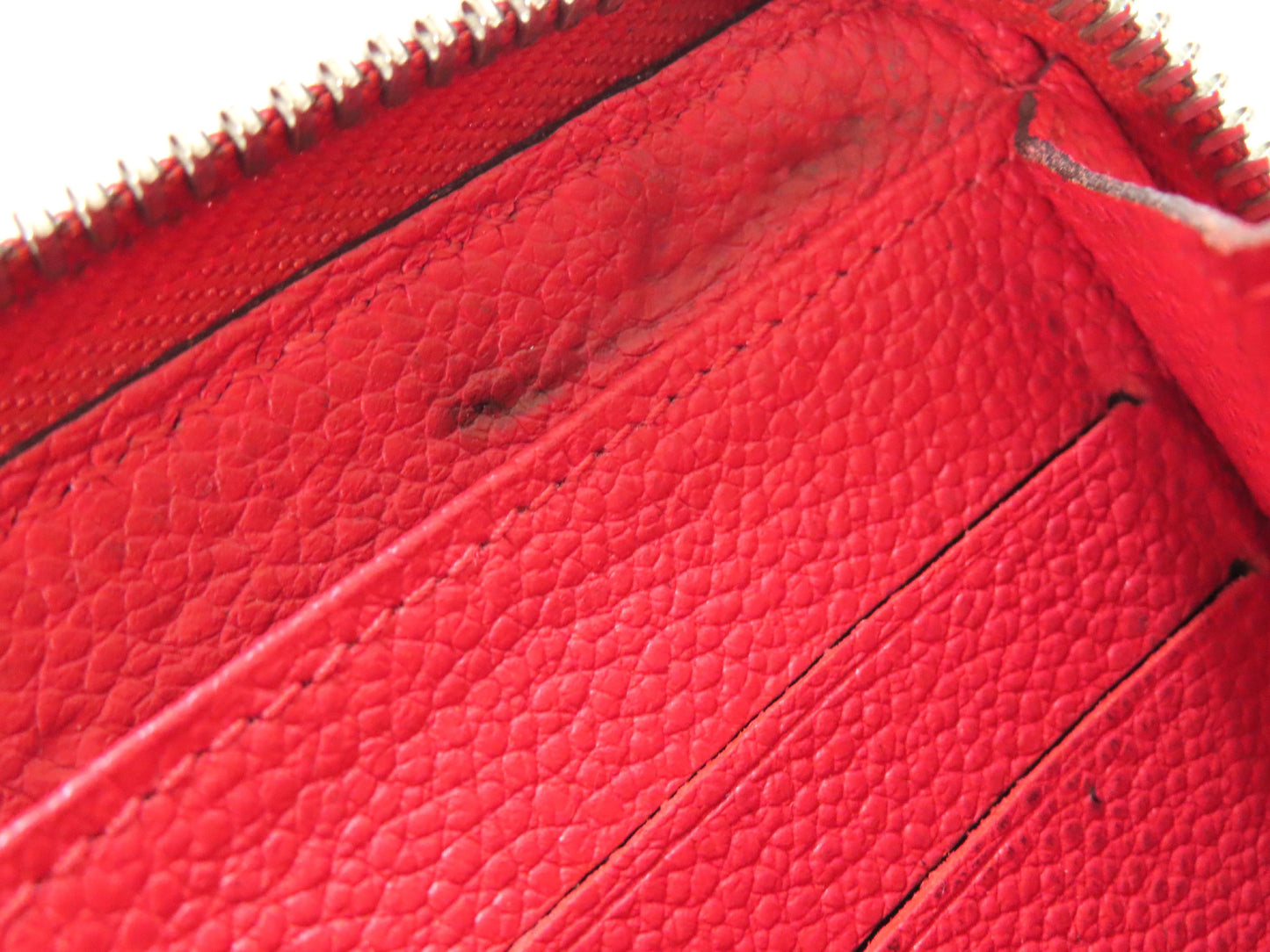 LOUIS VUITTON Monogram Empreinte Zippy Wallet SP1135 Wallet