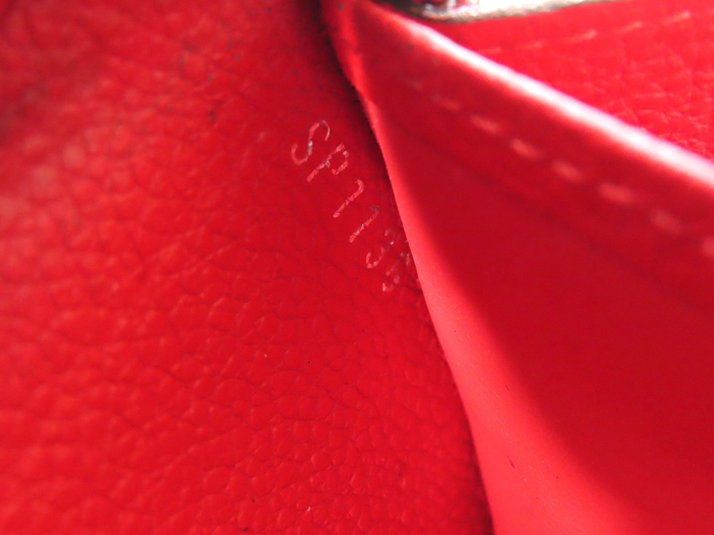 LOUIS VUITTON Monogram Empreinte Zippy Wallet SP1135 Wallet