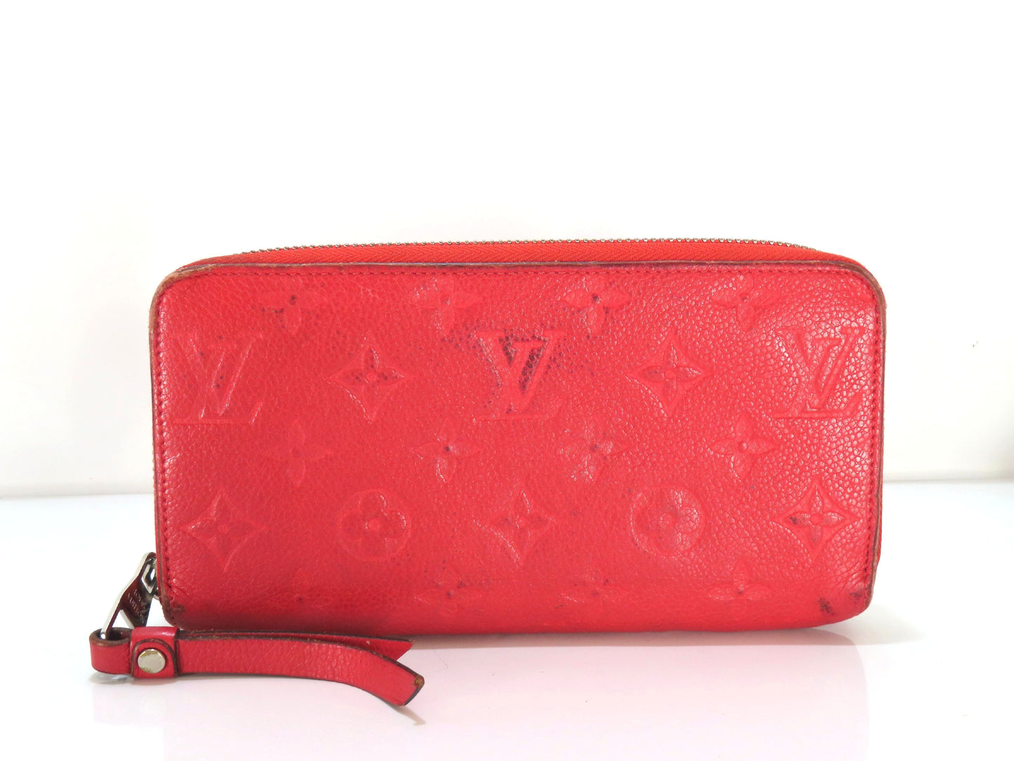 LOUIS VUITTON Monogram Empreinte Zippy Wallet SP1135 Wallet