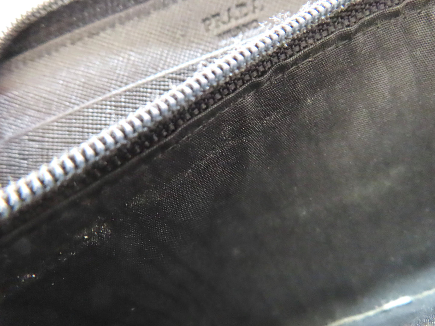 PRADA Prada Round Zip Long Wallet
