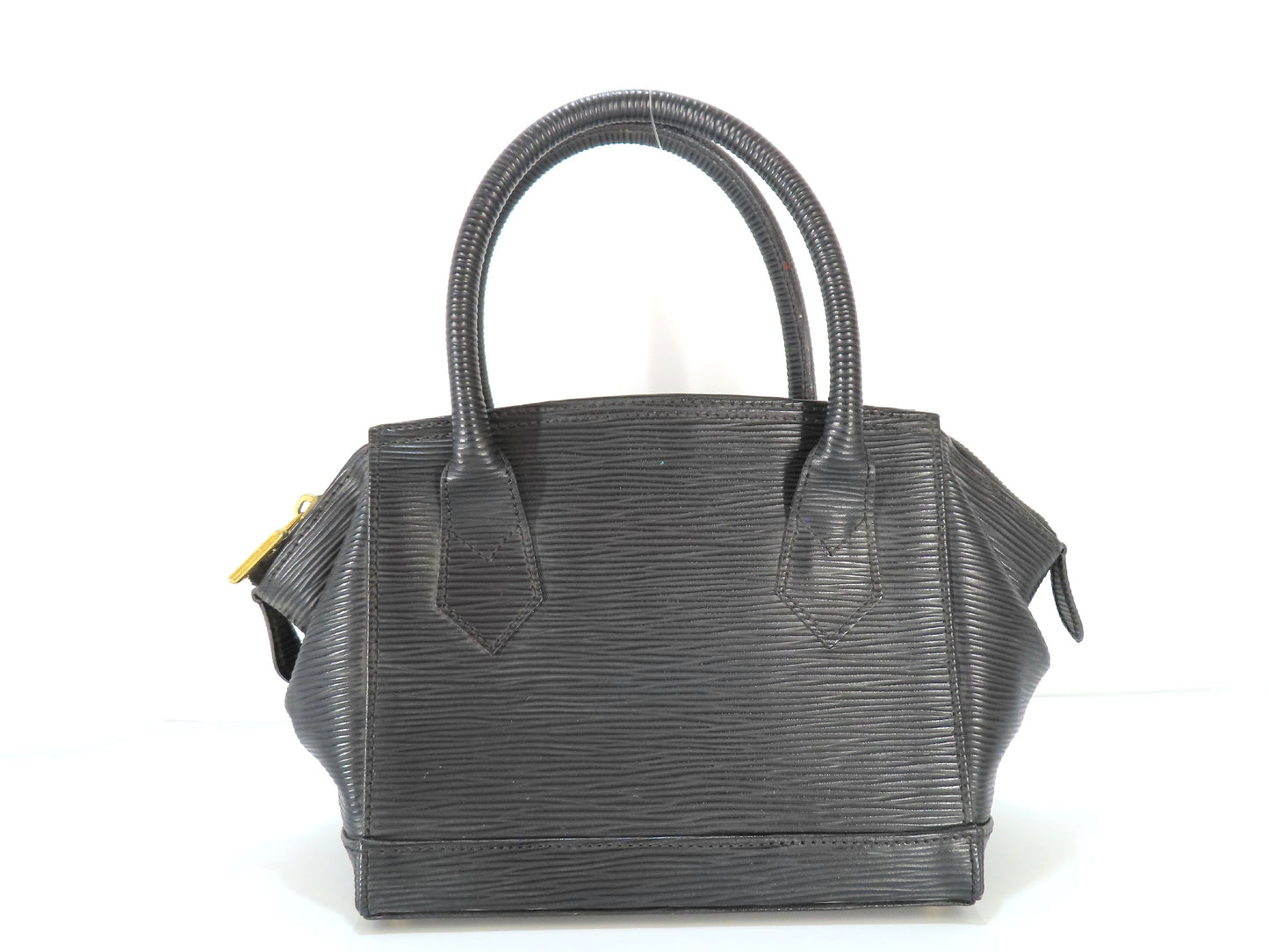 FENDI Leather Handbag Black W20