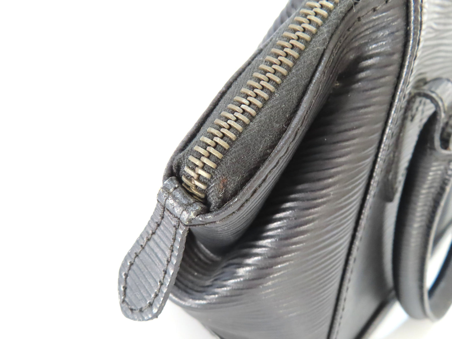 FENDI Leather Handbag Black W20