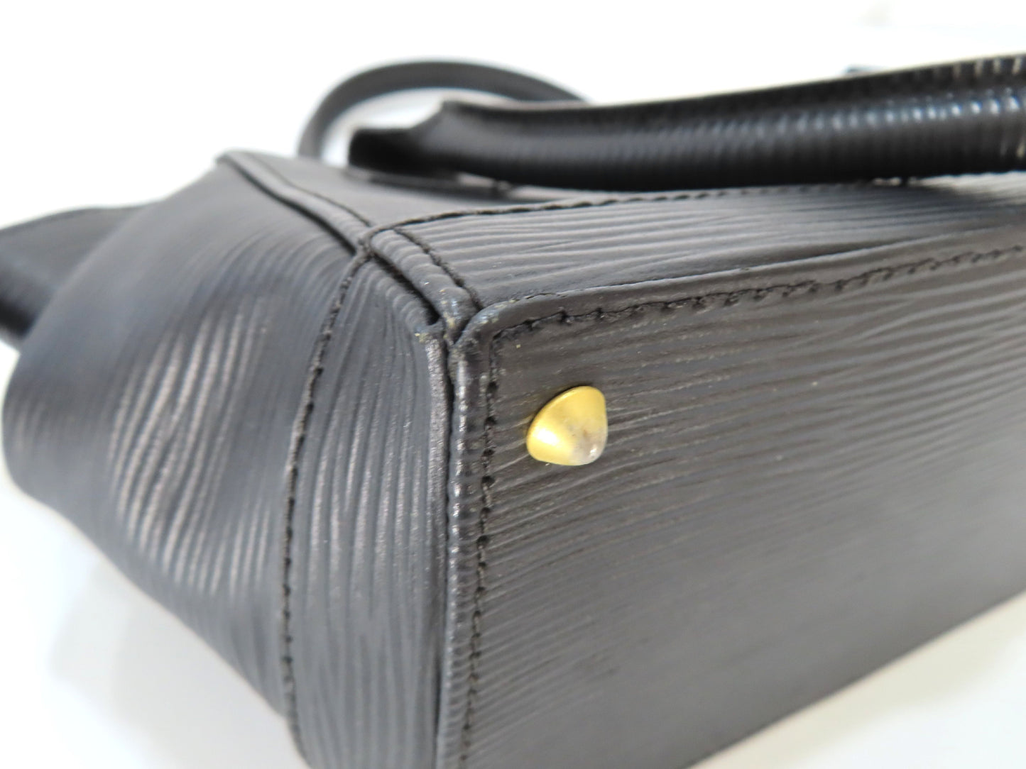 FENDI Leather Handbag Black W20