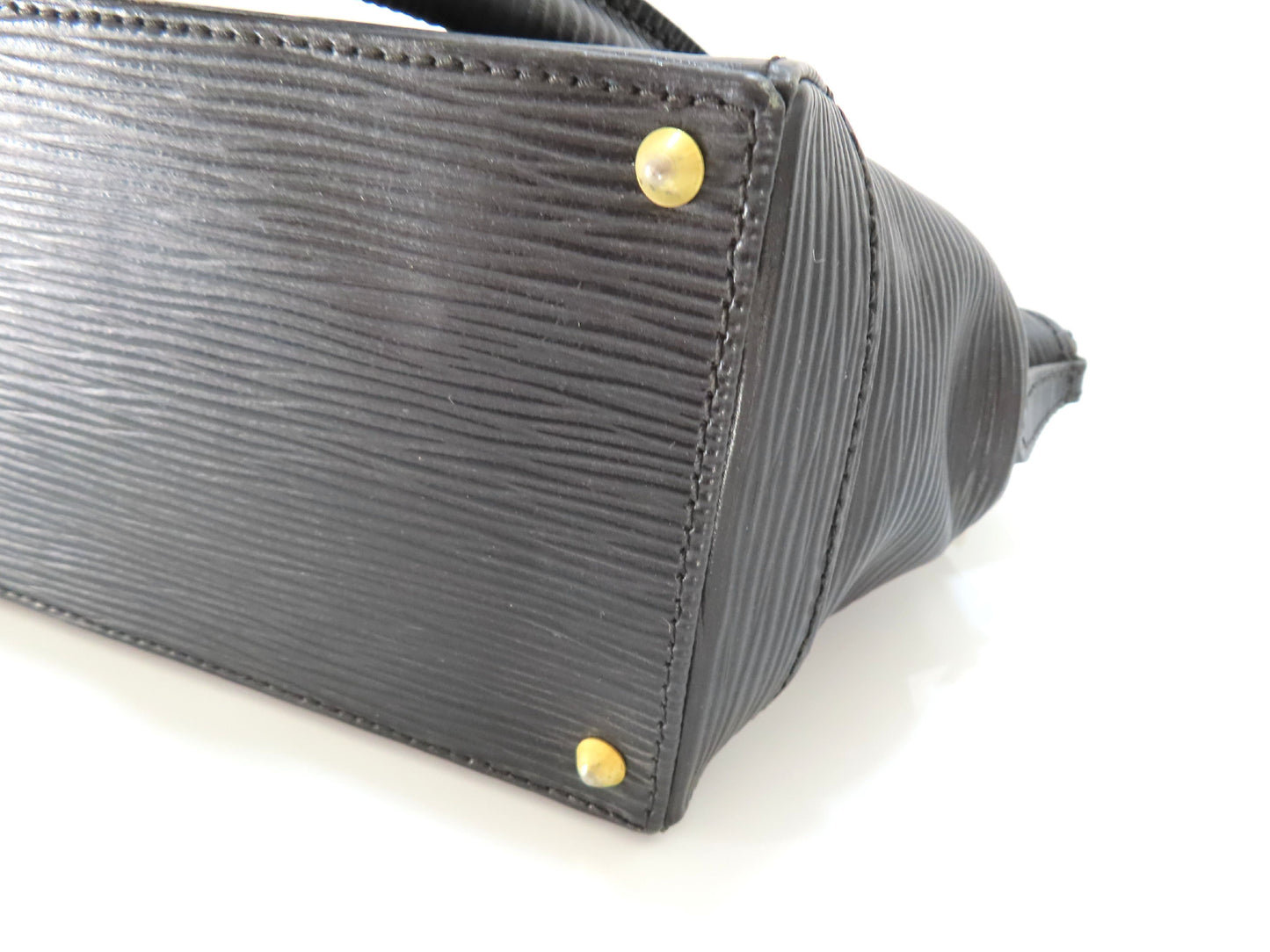 FENDI Leather Handbag Black W20