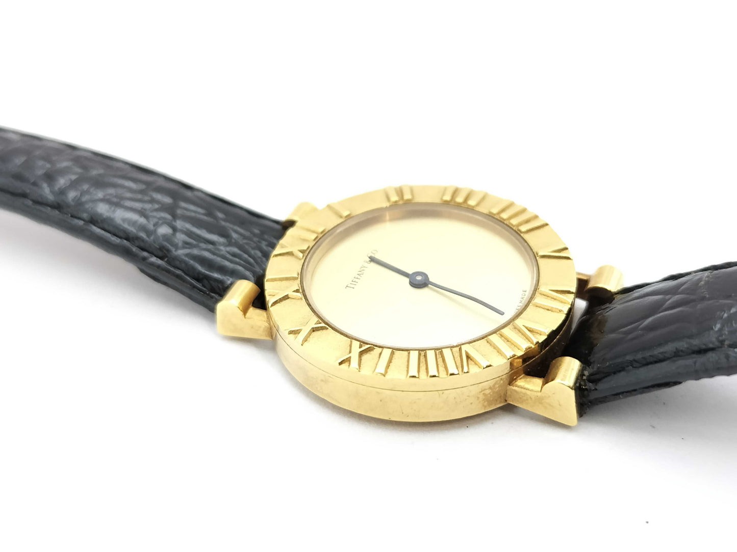Tiffany & Co. Atlas 3903 23251 Quartz 18K Gold Women's Watch