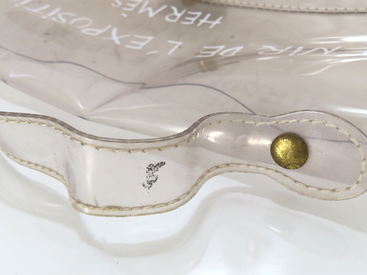 HERMES Vinyl Kelly Bag