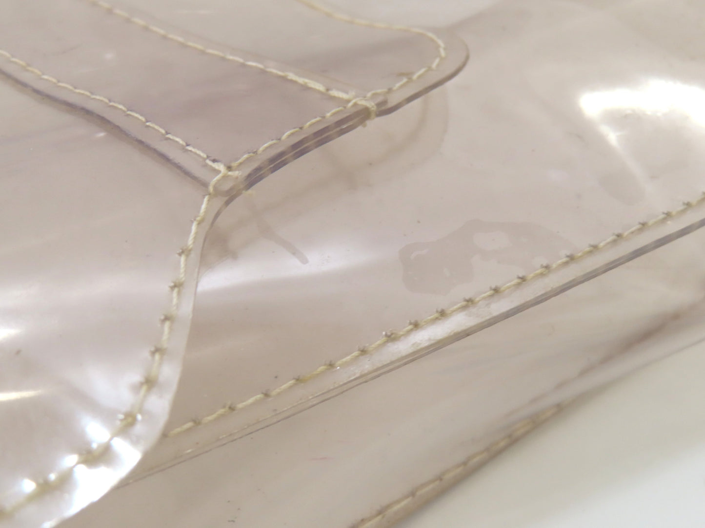 HERMES Vinyl Kelly Bag