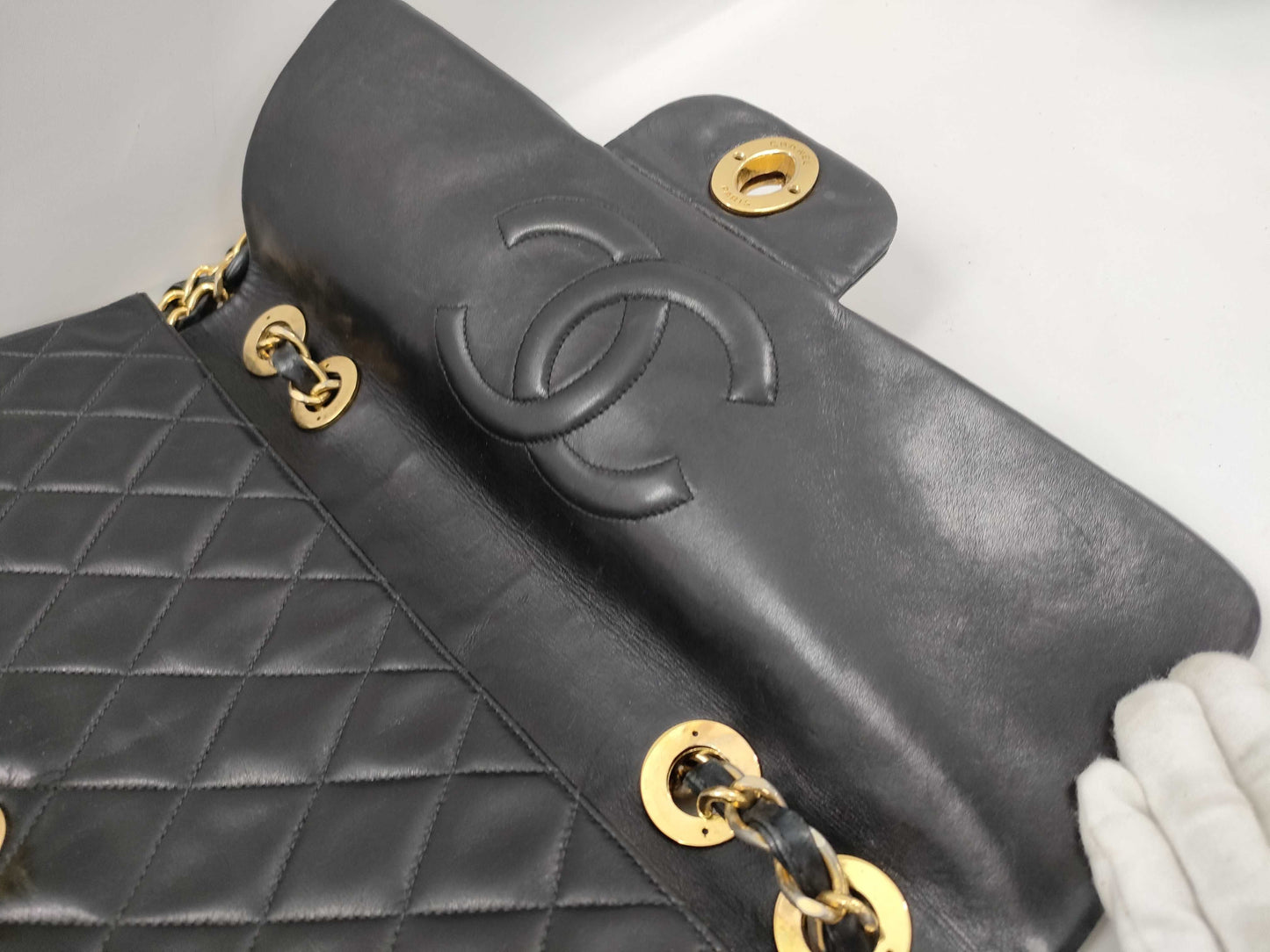 CHANEL Deca Matelasse Shoulder Bag, Black, No. 2
