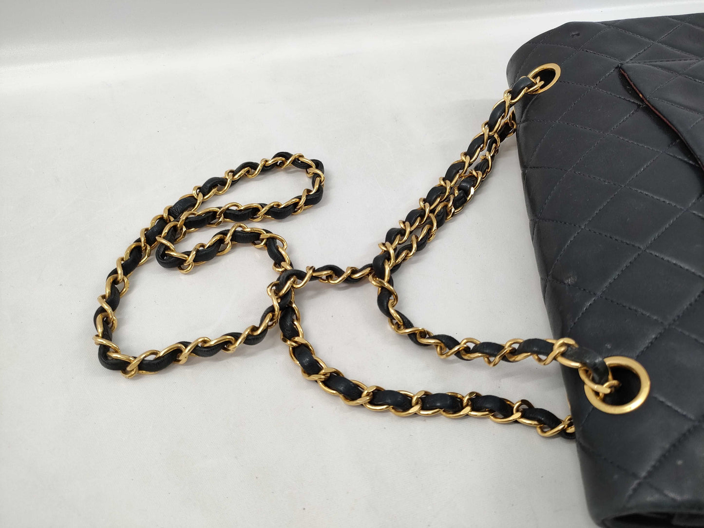 CHANEL Shoulder Bag W Flap Black No. 2 Shoulder Bag