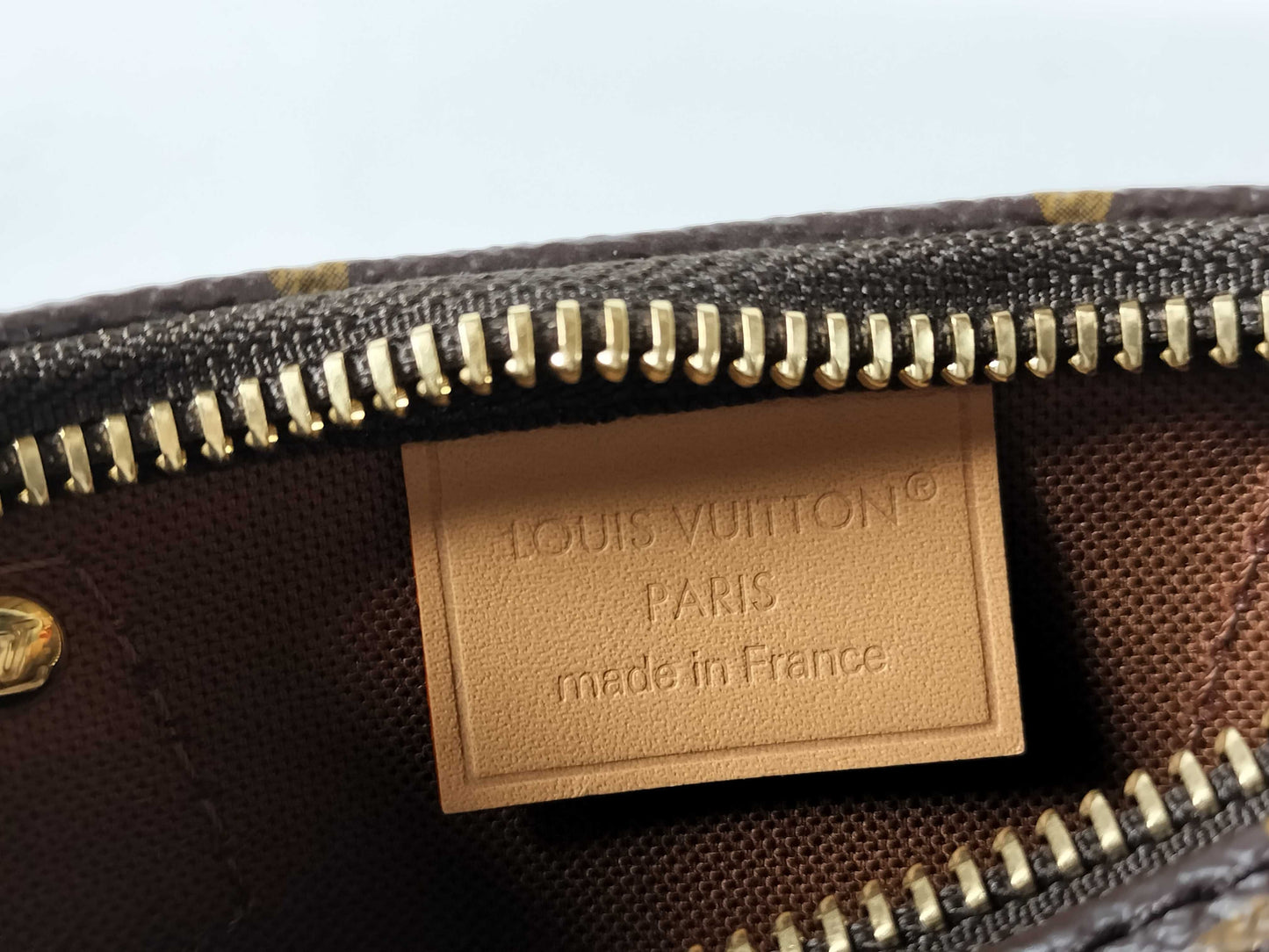 LOUIS VUITTON RFID verification failed. TN2255 Monogram Louis Vuitton M81085 Nano Speedy Monogram Handbag.