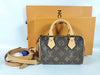 LOUIS VUITTON RFID verification failed. TN2255 Monogram Louis Vuitton M81085 Nano Speedy Monogram Handbag.