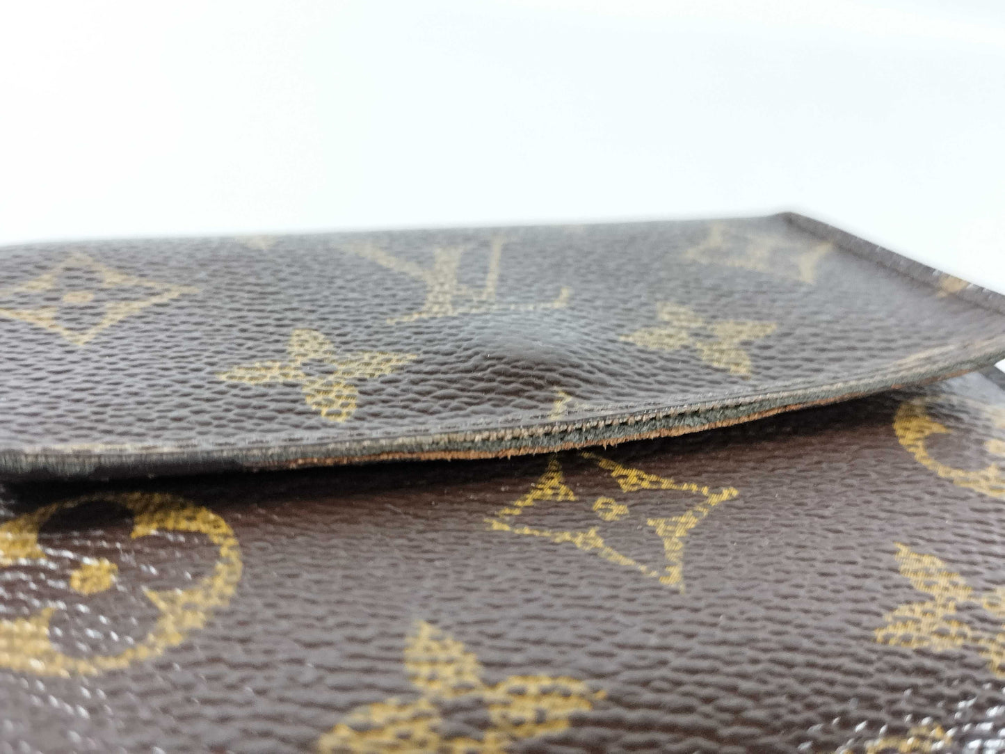 LOUIS VUITTON SP0053 Monogram Louis Vuitton Double Hook Wallet with Initials