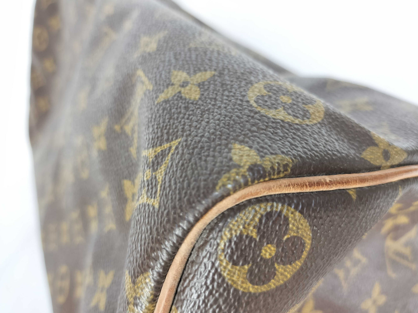 LOUIS VUITTON SA861 Monogram LV Mono Speedy 35 Boston Bag