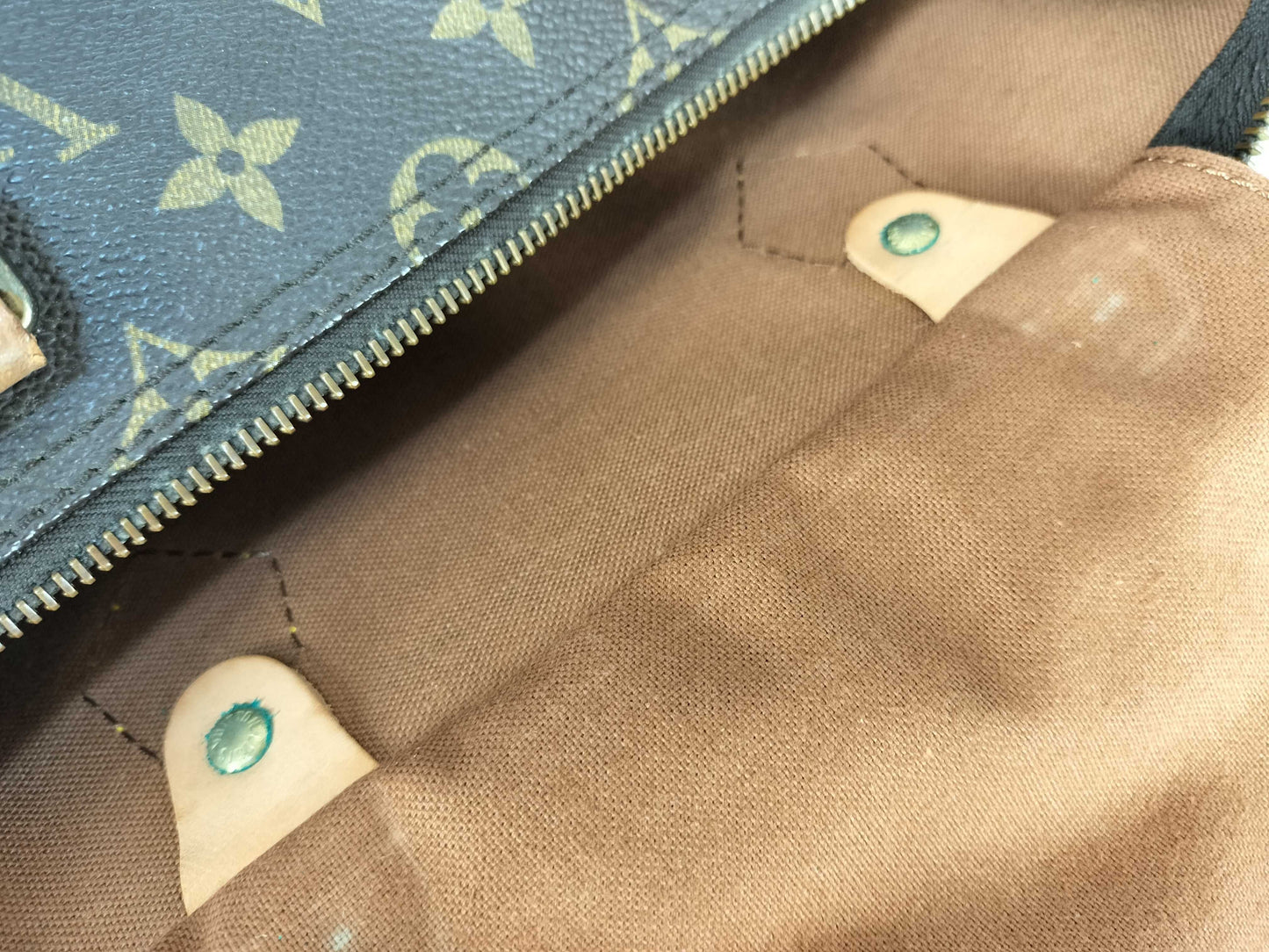 LOUIS VUITTON SA861 Monogram LV Mono Speedy 35 Boston Bag