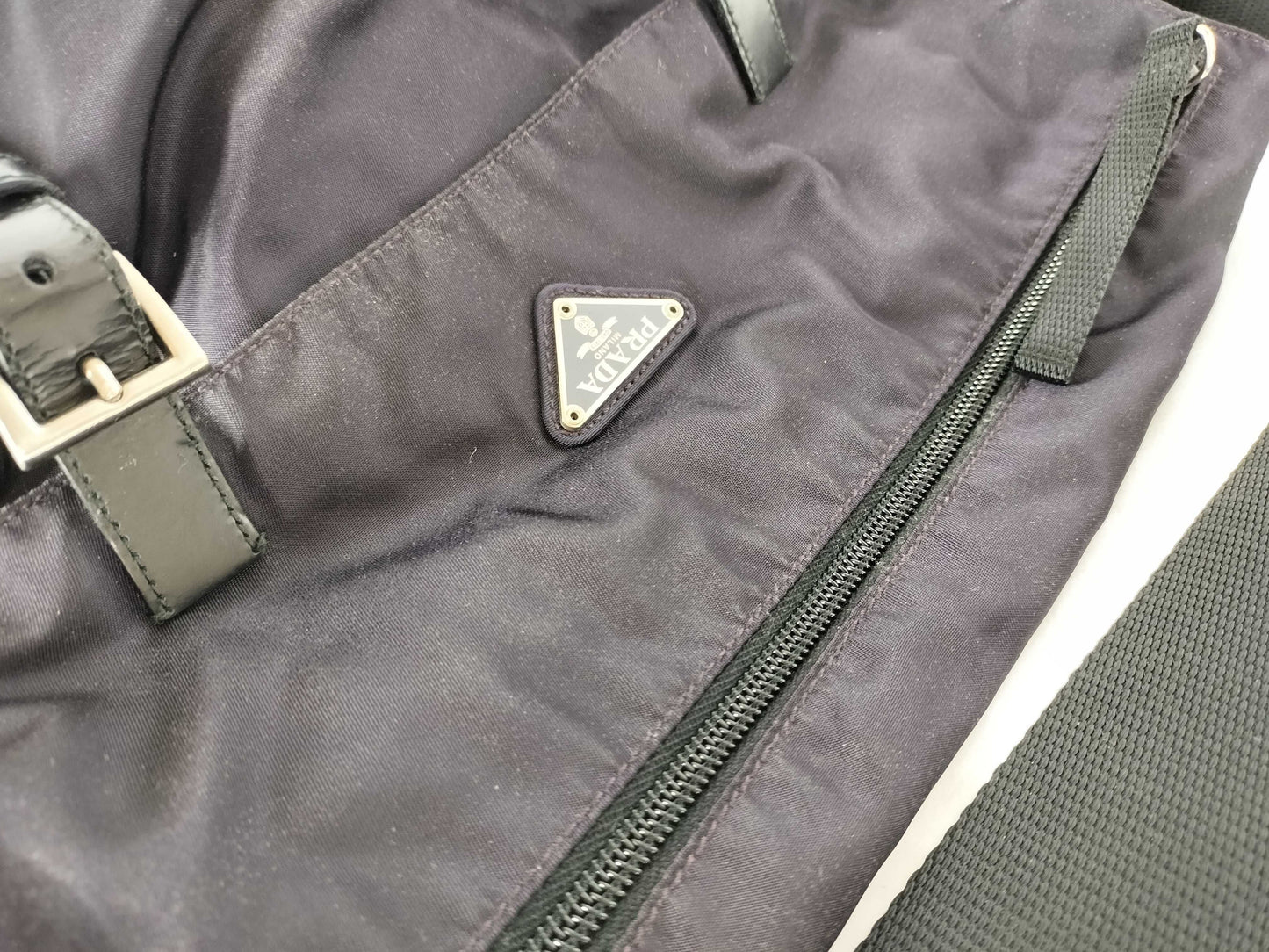 PRADA Nylon Prada Nylon Tessuto Messenger Shoulder Bag