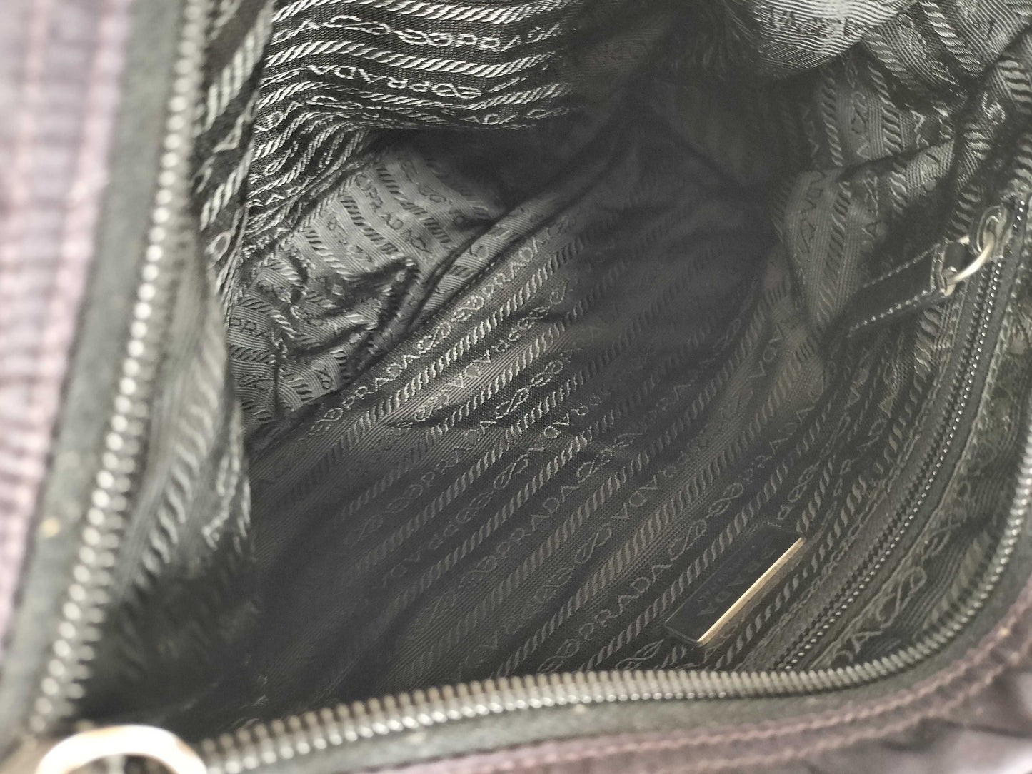 PRADA Nylon Prada Nylon Tessuto Messenger Shoulder Bag