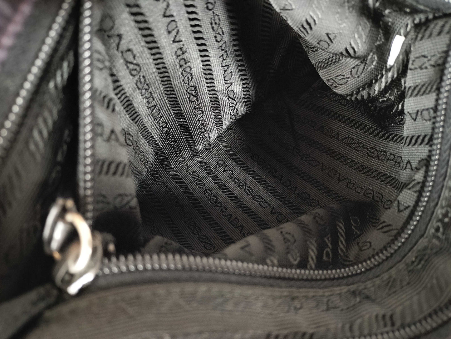 PRADA Nylon Prada Nylon Tessuto Messenger Shoulder Bag
