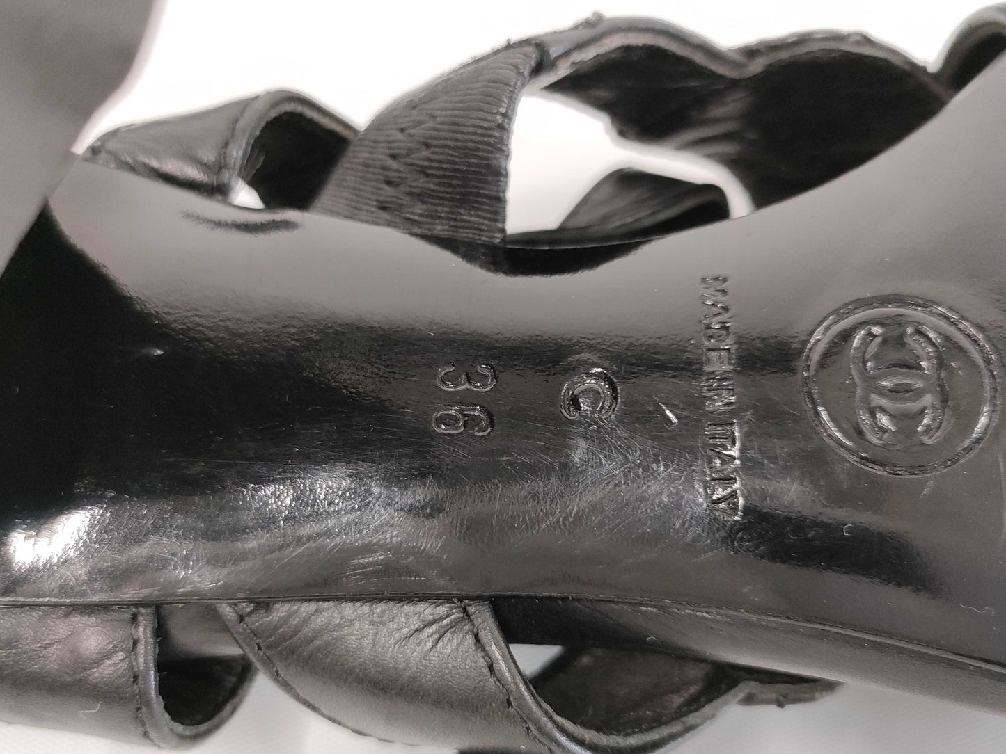 CHANEL Chanel heeled sandals size 36 sandals