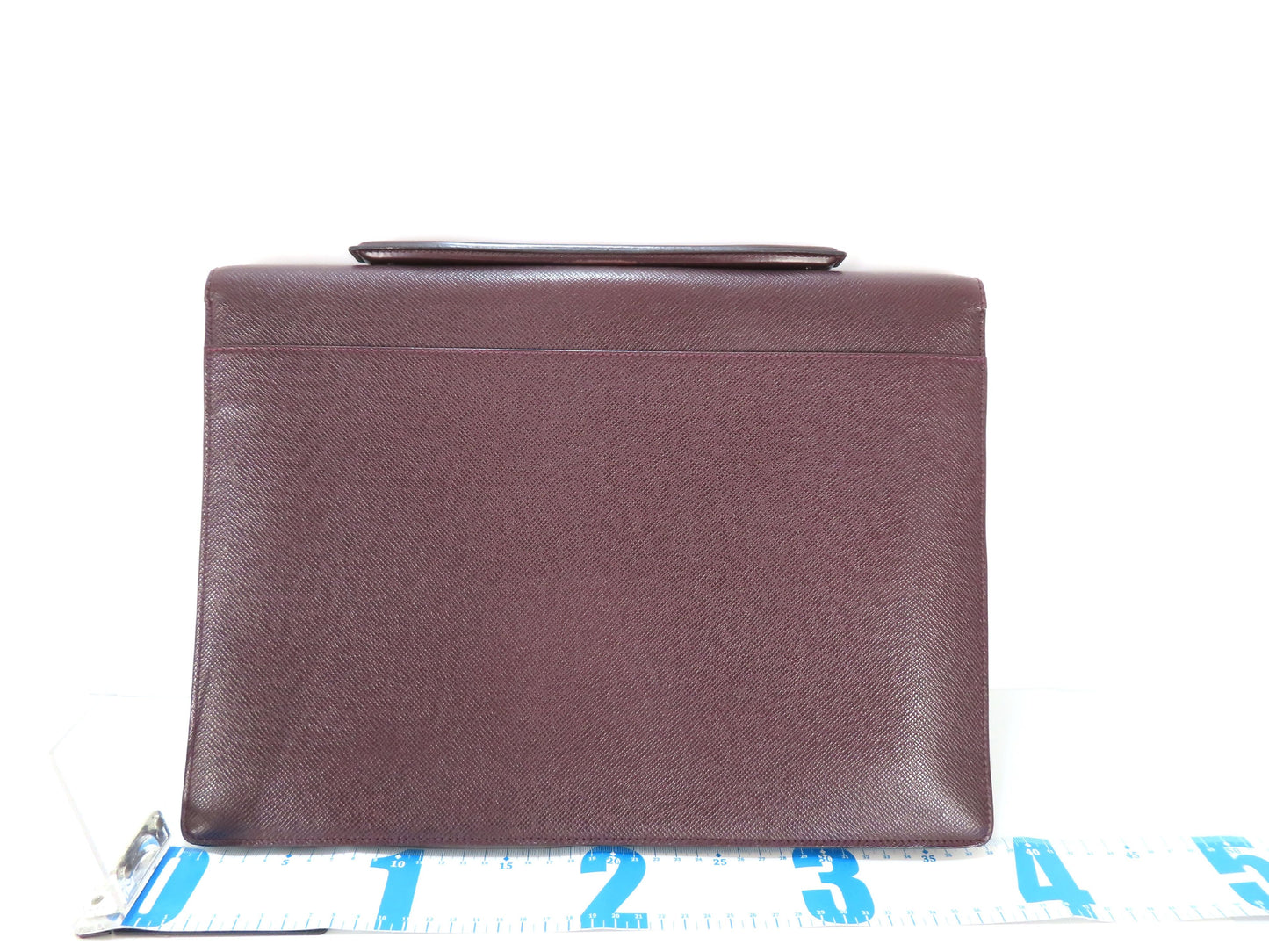 LOUIS VUITTON Taiga Louis Vuitton Taiga Porte-Document Angara Business Bag Serial Business Bag