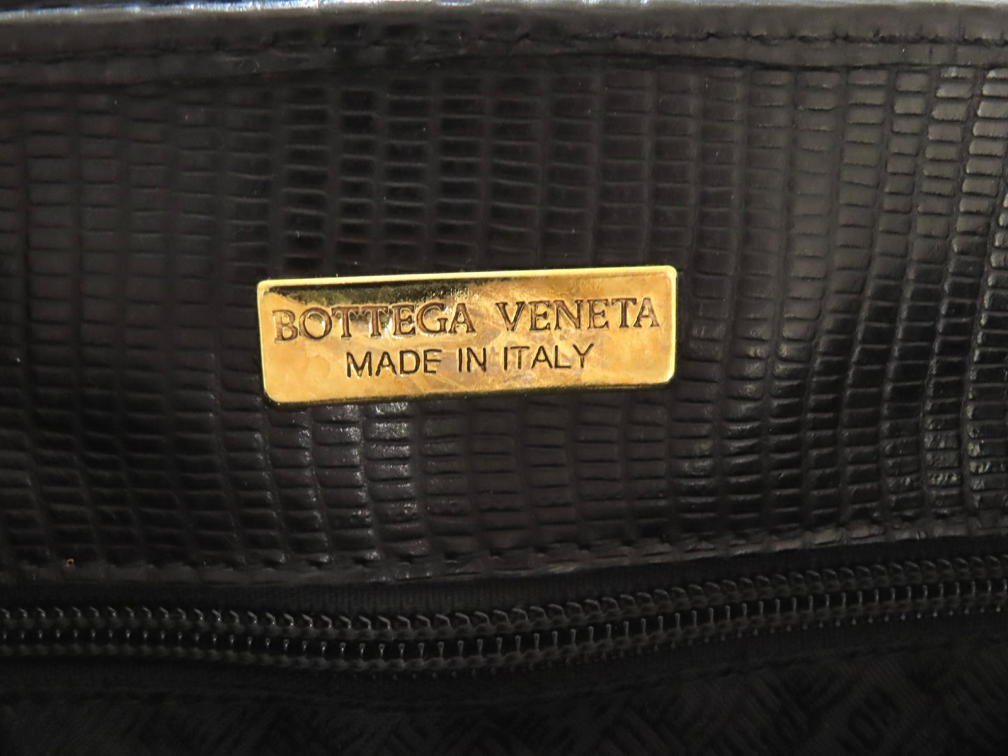 BOTTEGA VENETA Bottega Veneta Leather Lizard Embossed Backpack Bag