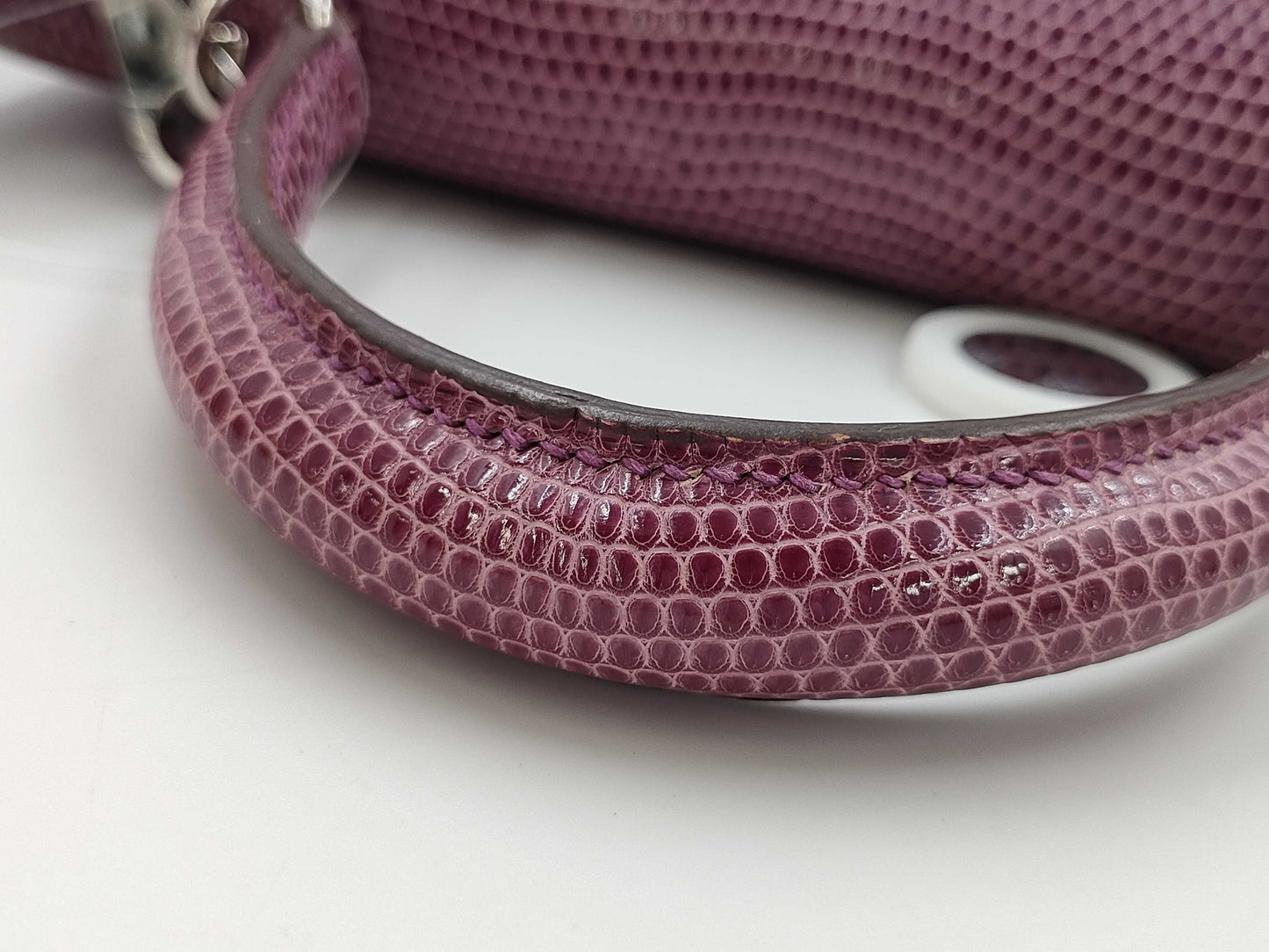 HERMES Kelly Purple Handbag