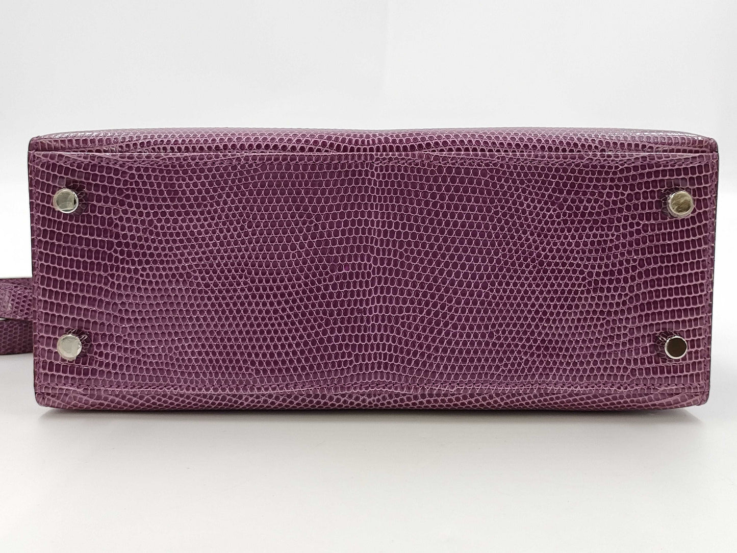 HERMES Kelly Purple Handbag