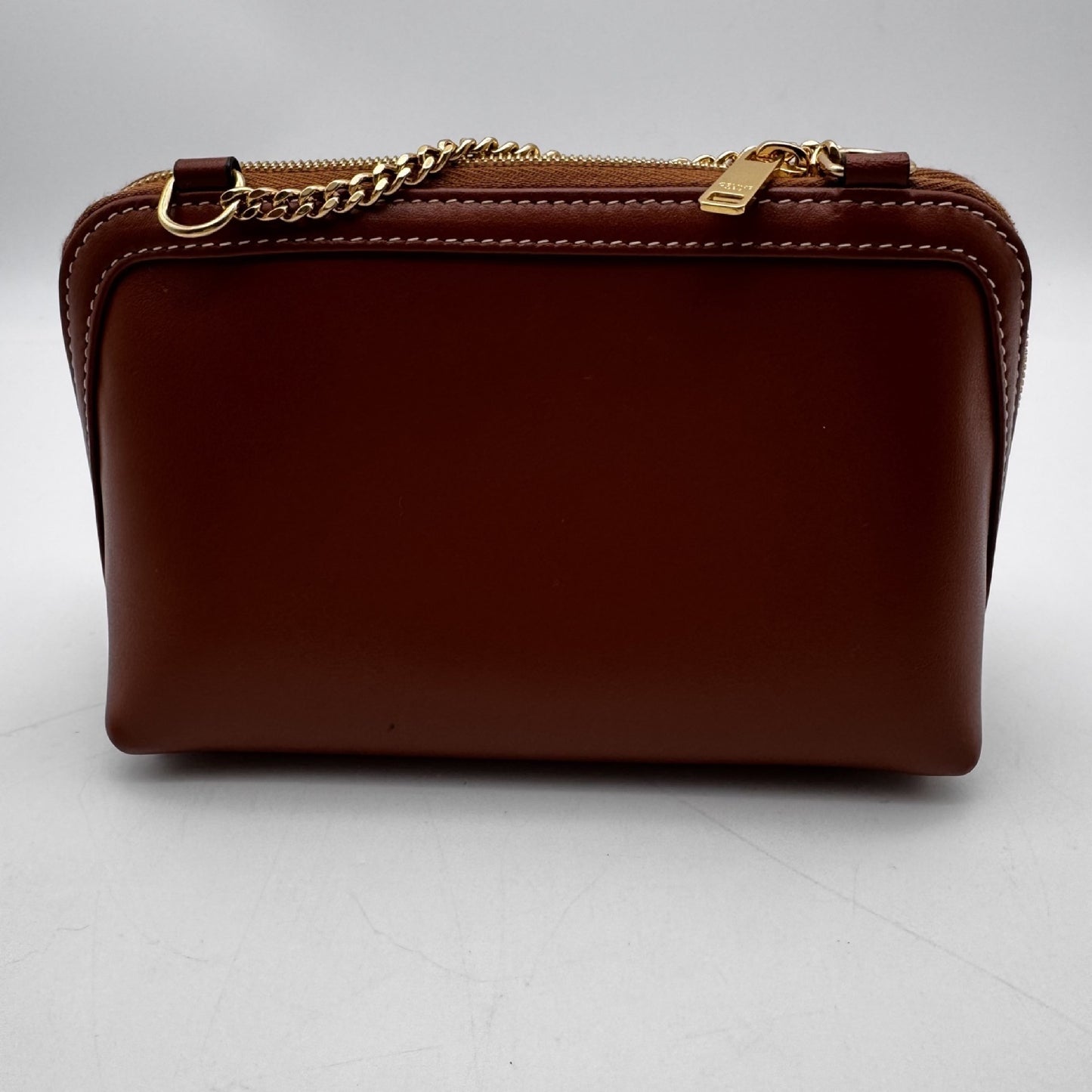 CELINE Clutch Cuir Triomphe Shoulder Bag Model Number: 10E383DR804LU Box, Dust Bag, and Shopper Included