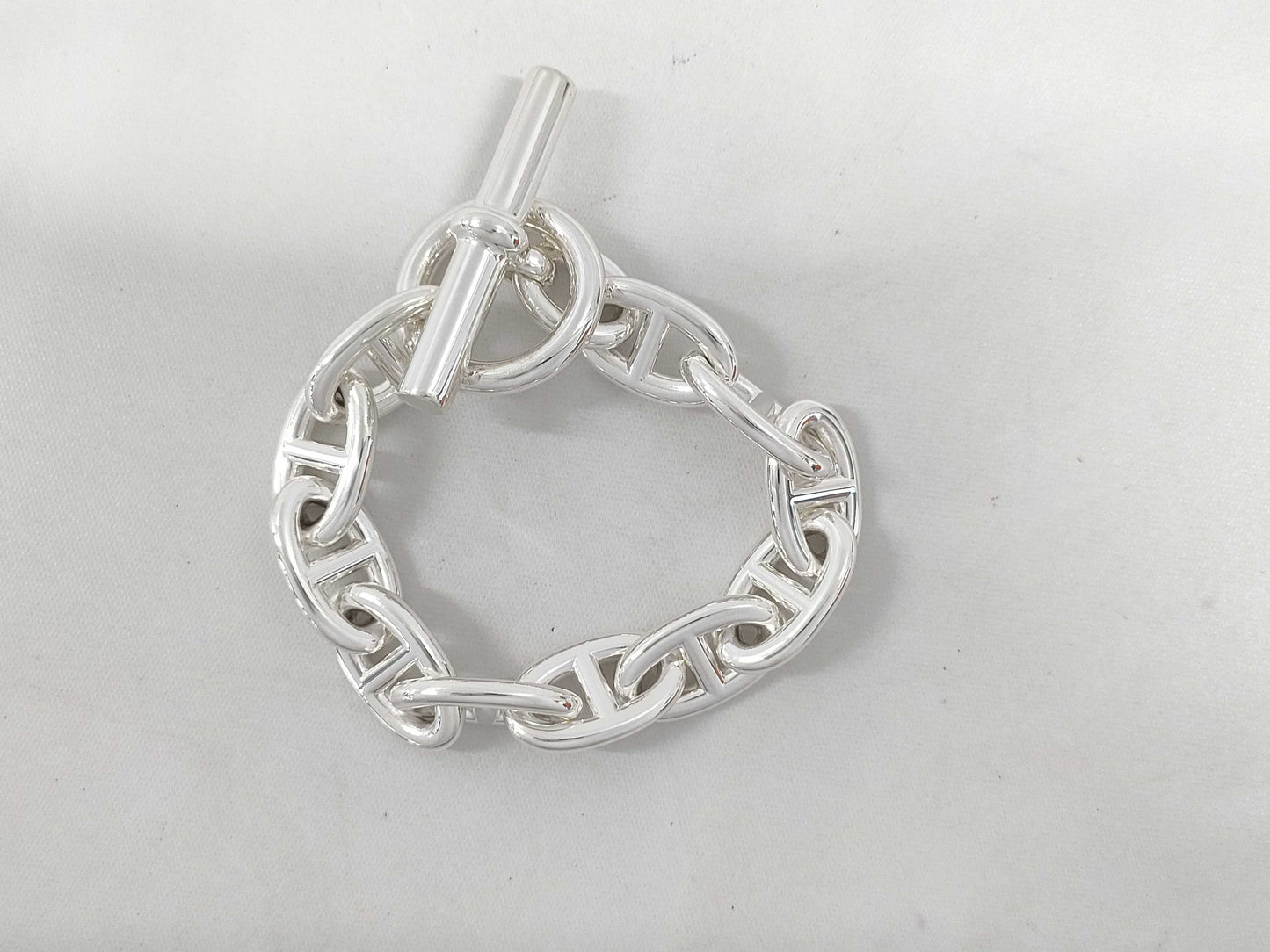 HERMES Chaine d'Ancre TGM 11-link bracelet/bangle