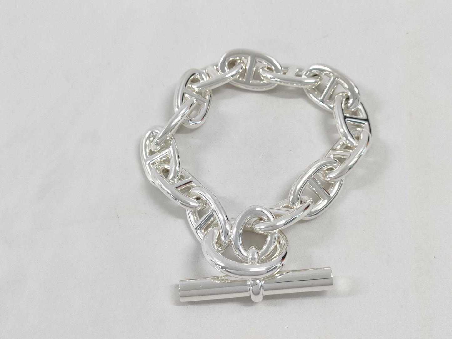 HERMES Chaine d'Ancre TGM 12-link bracelet/bangle