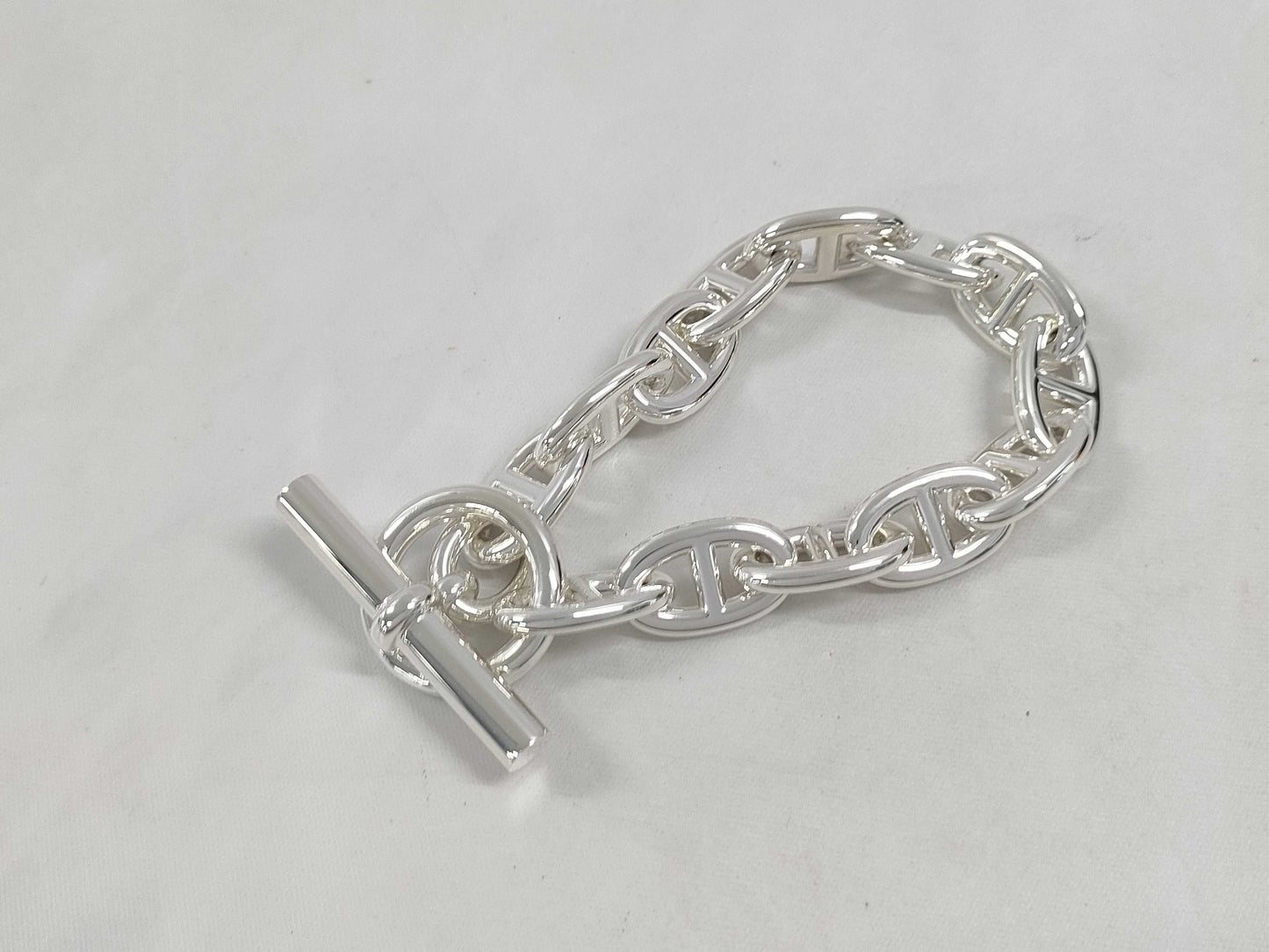 HERMES Chaine d'Ancre TGM 12-link bracelet/bangle