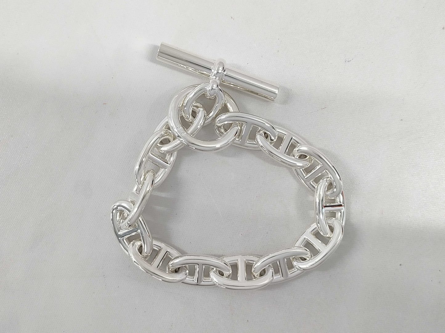 HERMES Chaine d'Ancre TGM 12-link bracelet/bangle