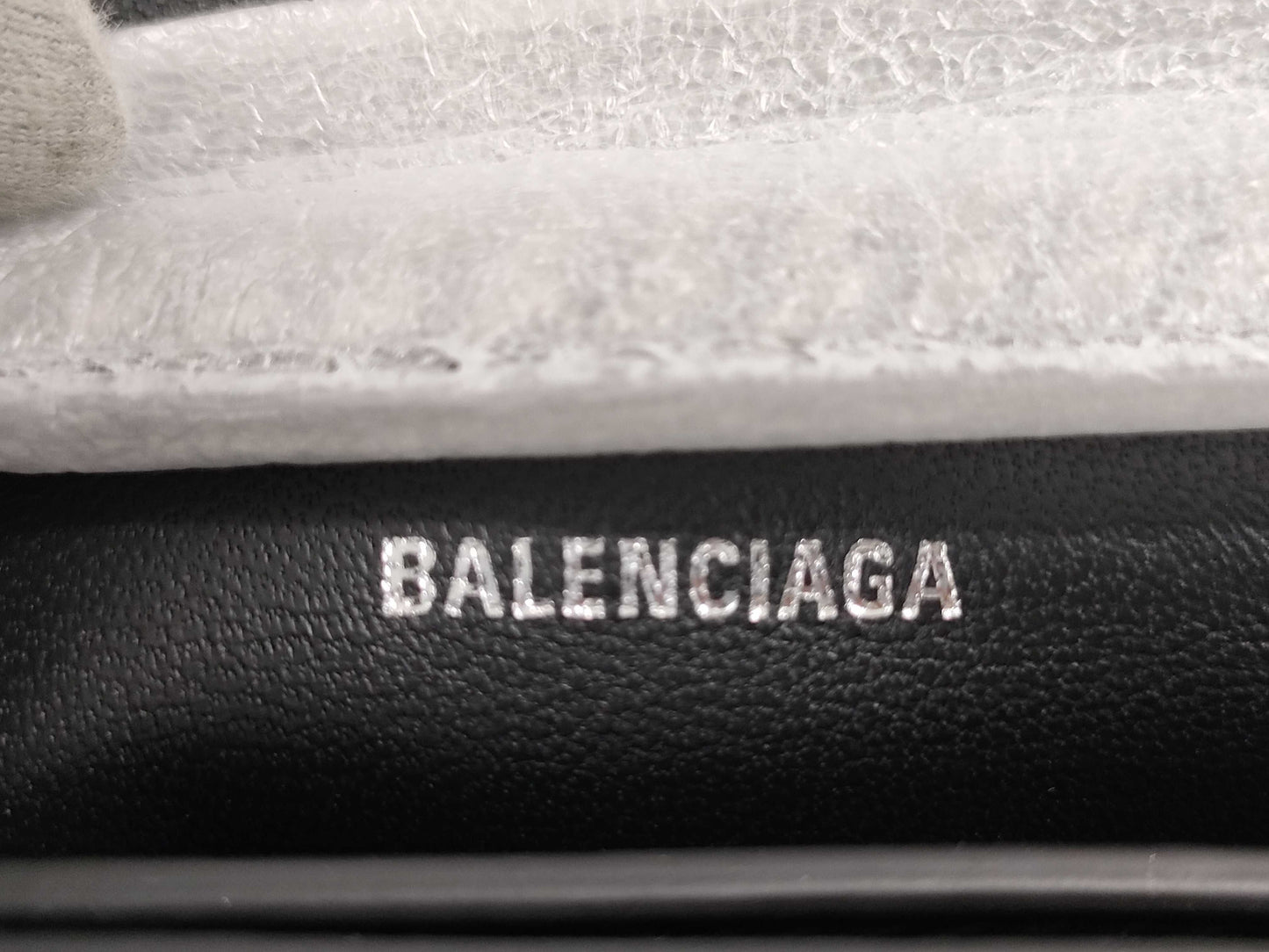 BALENCIAGA 736016 Crushed Chain Shoulder Bag, Unused, Shoulder Bag