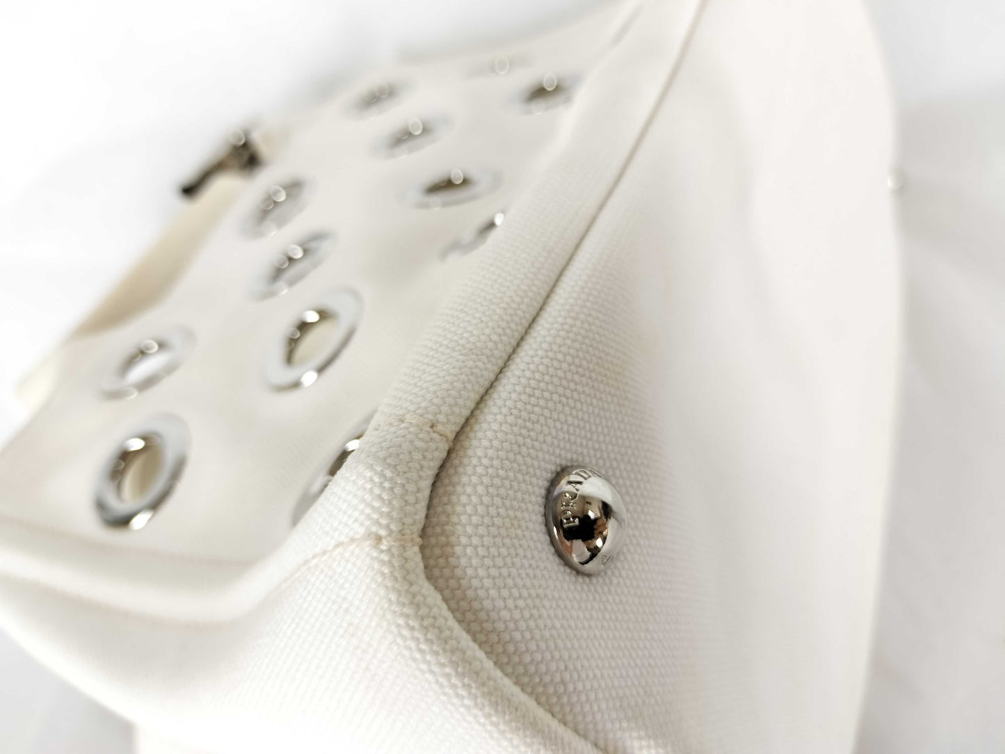 PRADA Prada Canapa Mini 2-Way Handbag Shoulder Bag Handbag