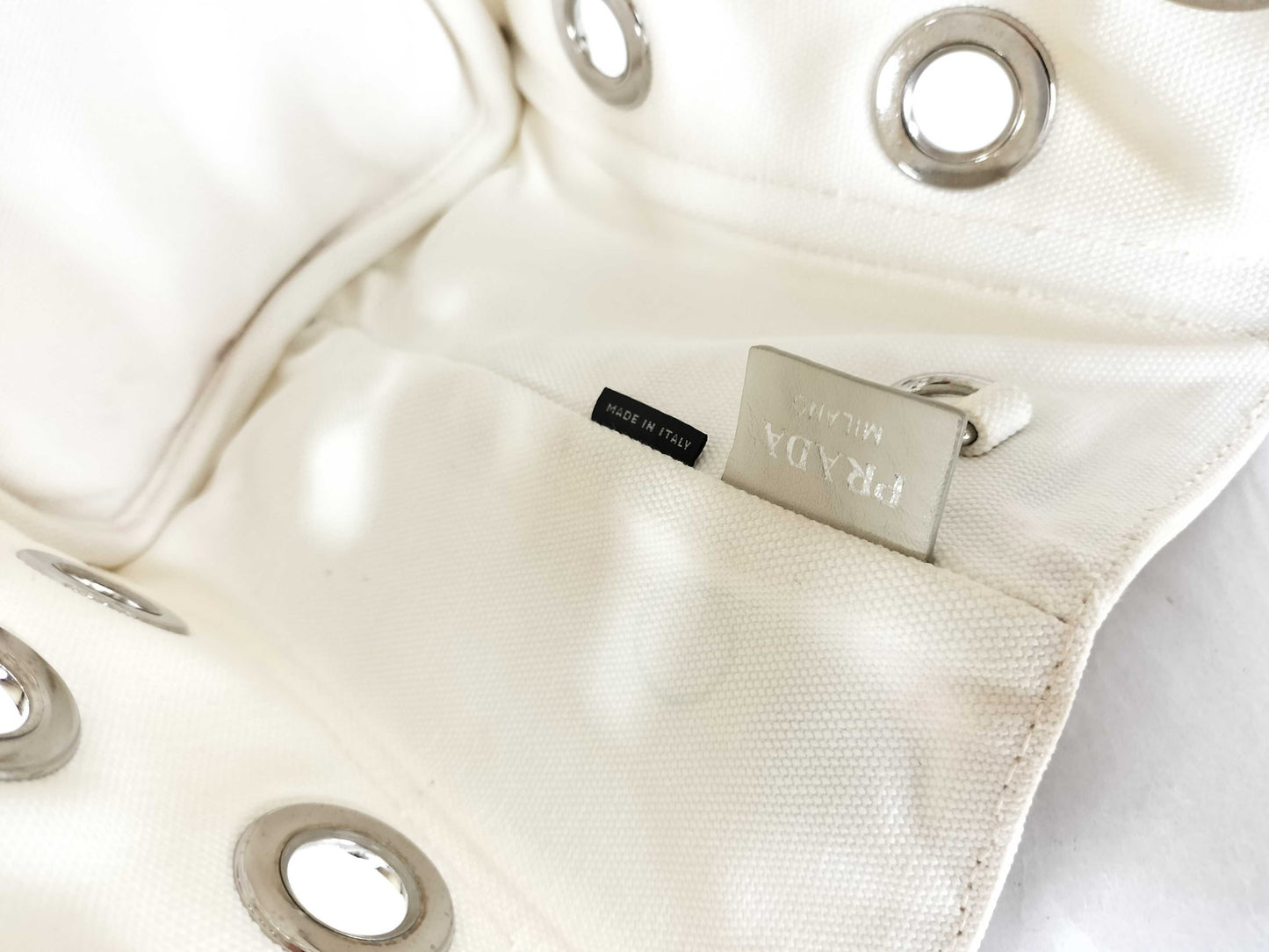 PRADA Prada Canapa Mini 2-Way Handbag Shoulder Bag Handbag