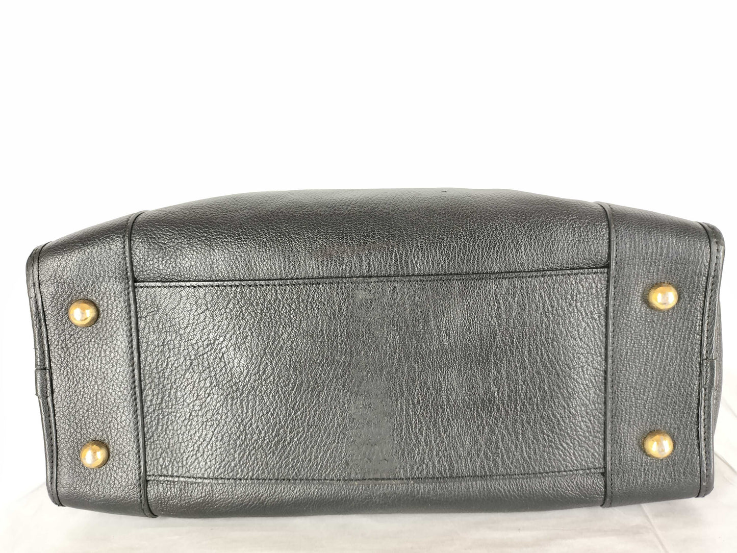 LOEWE Amazona 36 Leather Handbag in Black