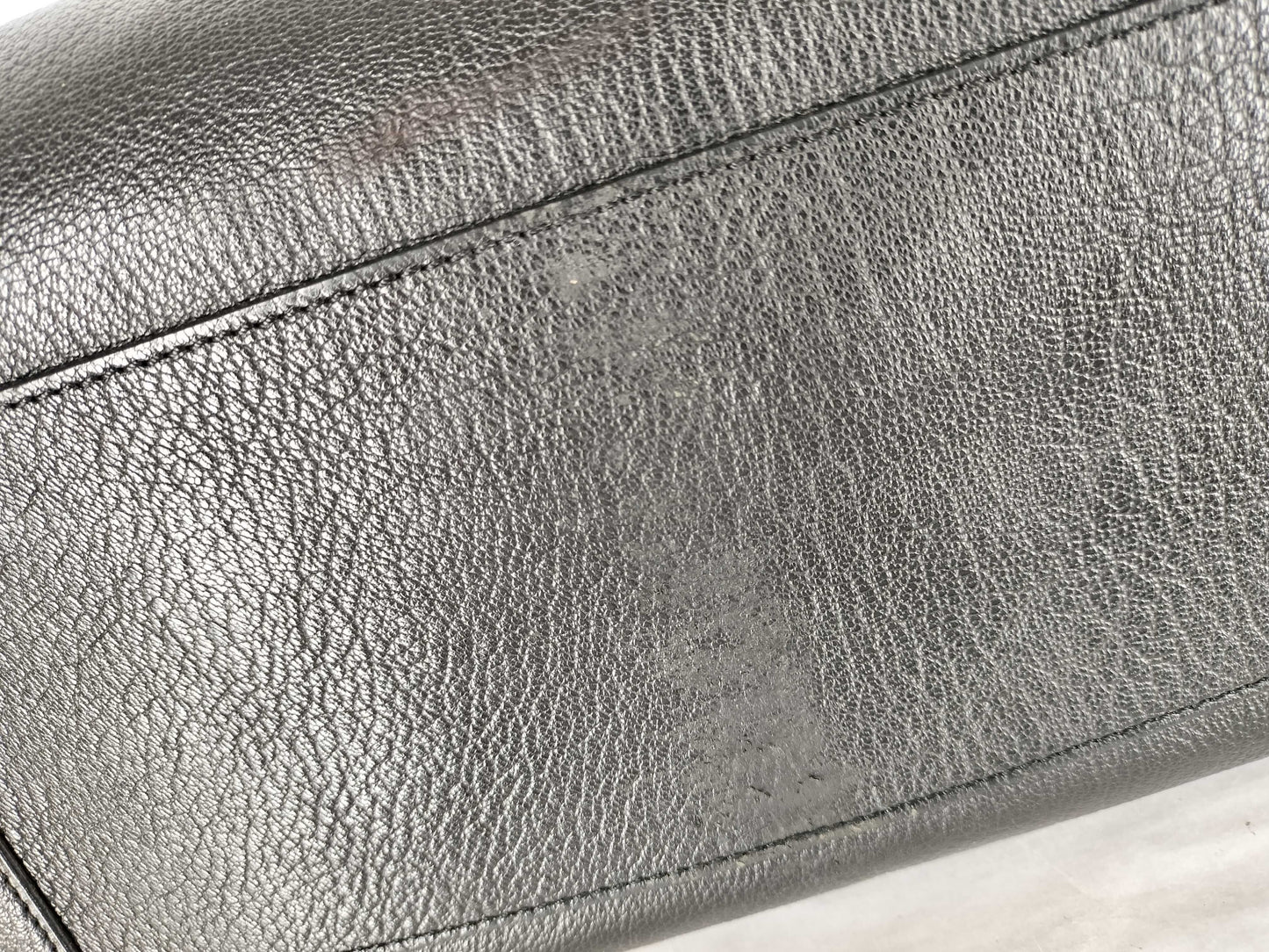 LOEWE Amazona 36 Leather Handbag in Black
