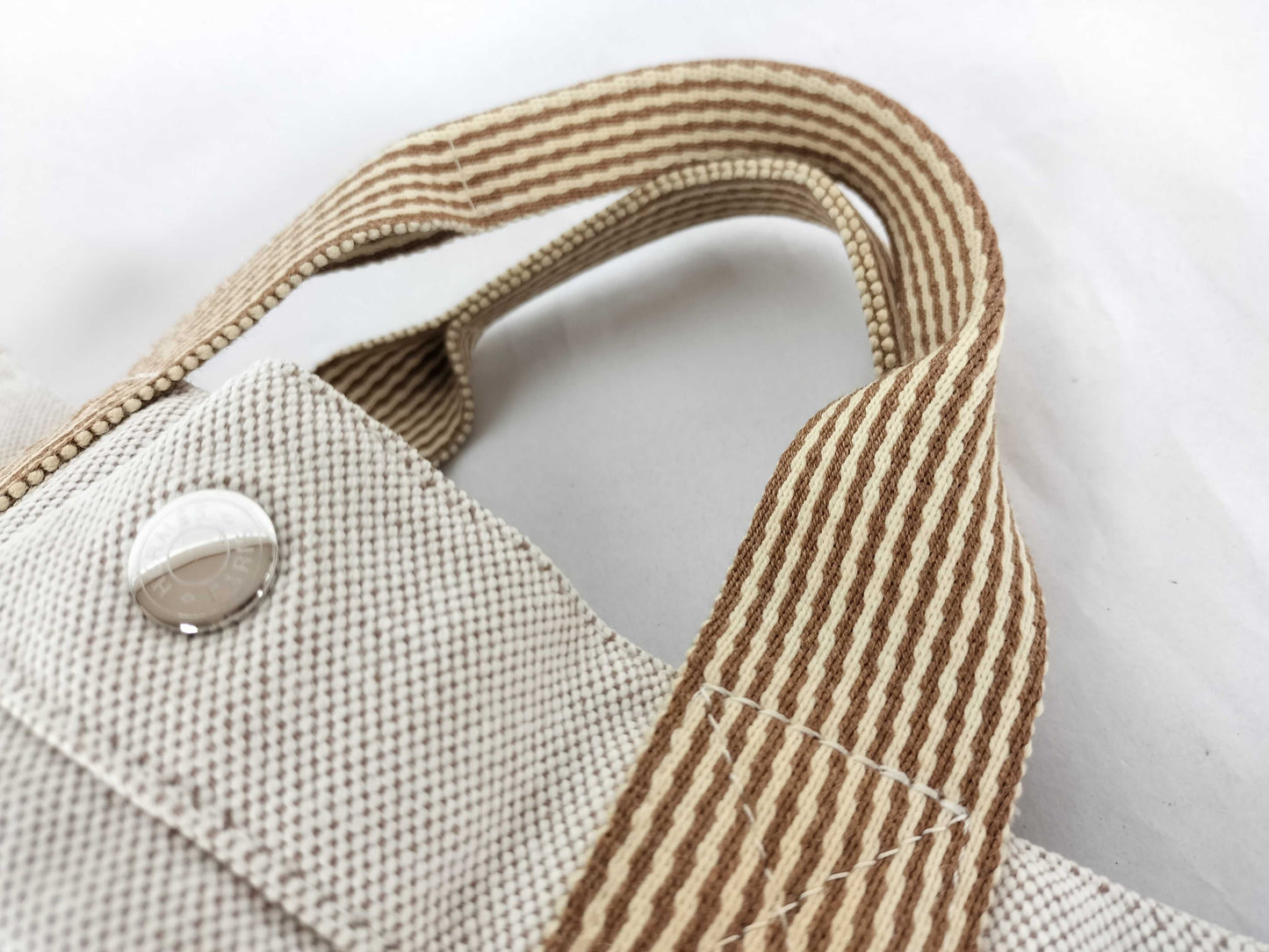 HERMES Foul Tote Hermes New Foul Tote MM Tote Bag Beige